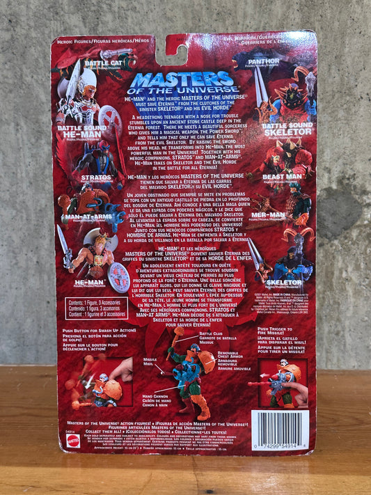 Man-At-Arms MOTU 200X He-Man Action Figure Toy MOC