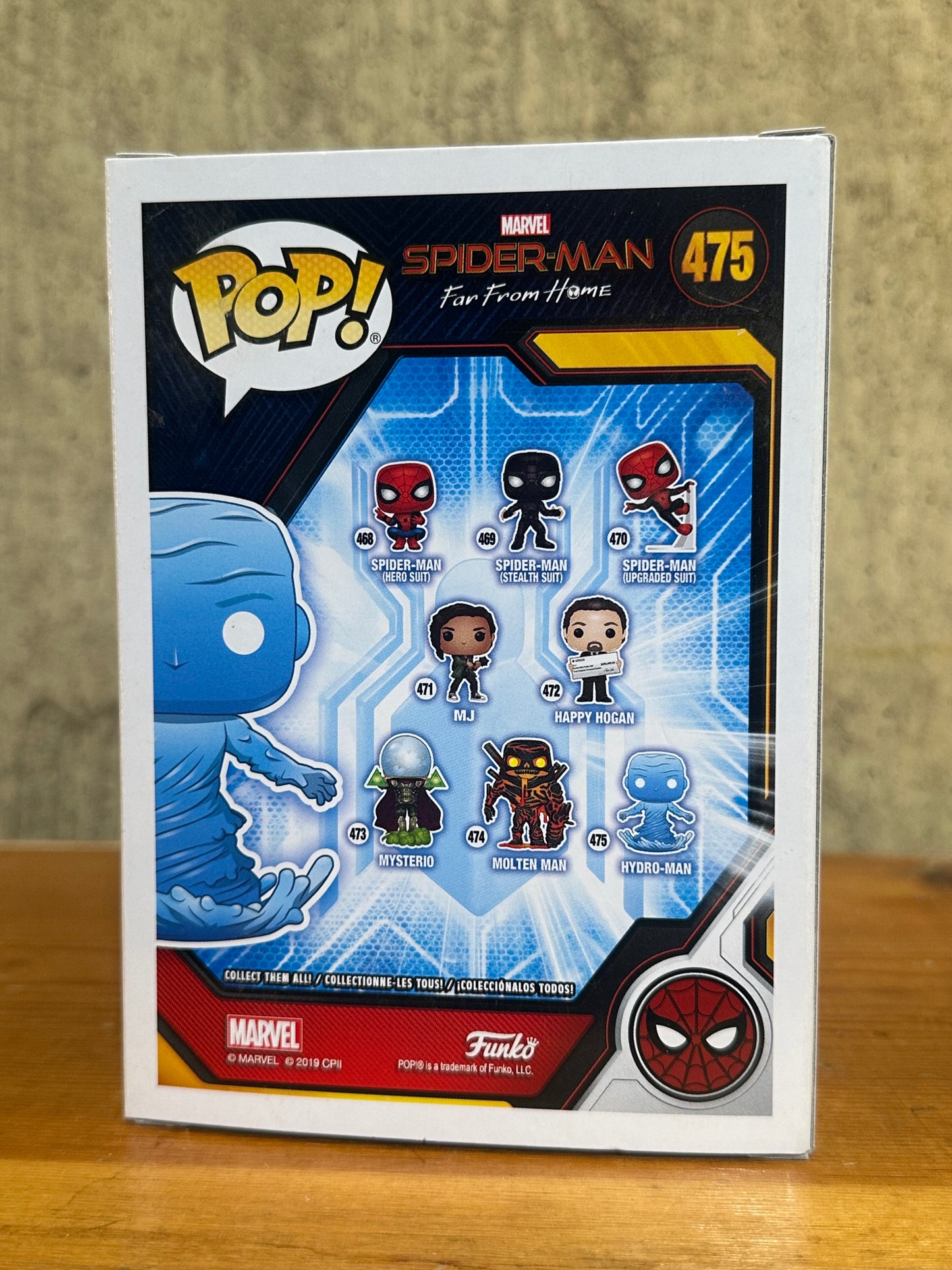 Hydro-Man Spider-Man Funko Pops 475 GID Barnes & Noble Exclusive