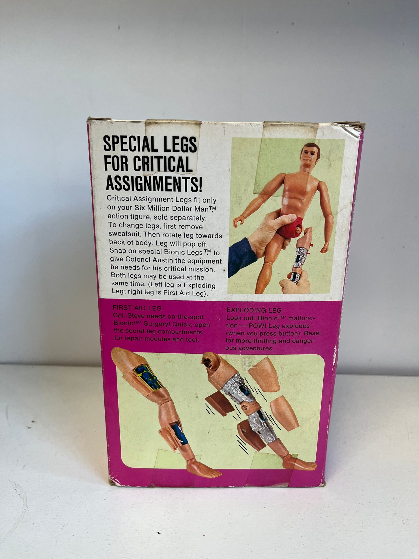 Six Million Dollar Man Critical Assignment Legs