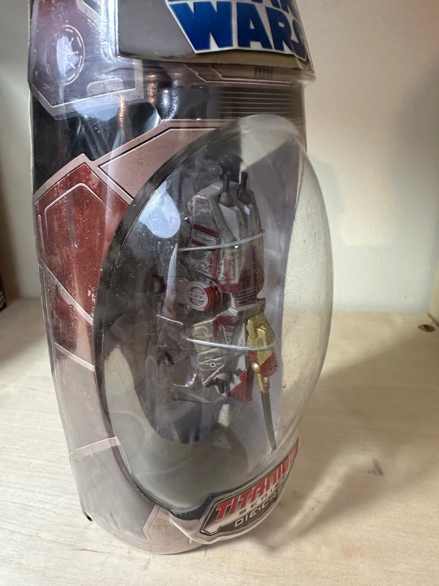 Star Wars Die Cast Series AT-TE Sealed on Card Hasbro Toy