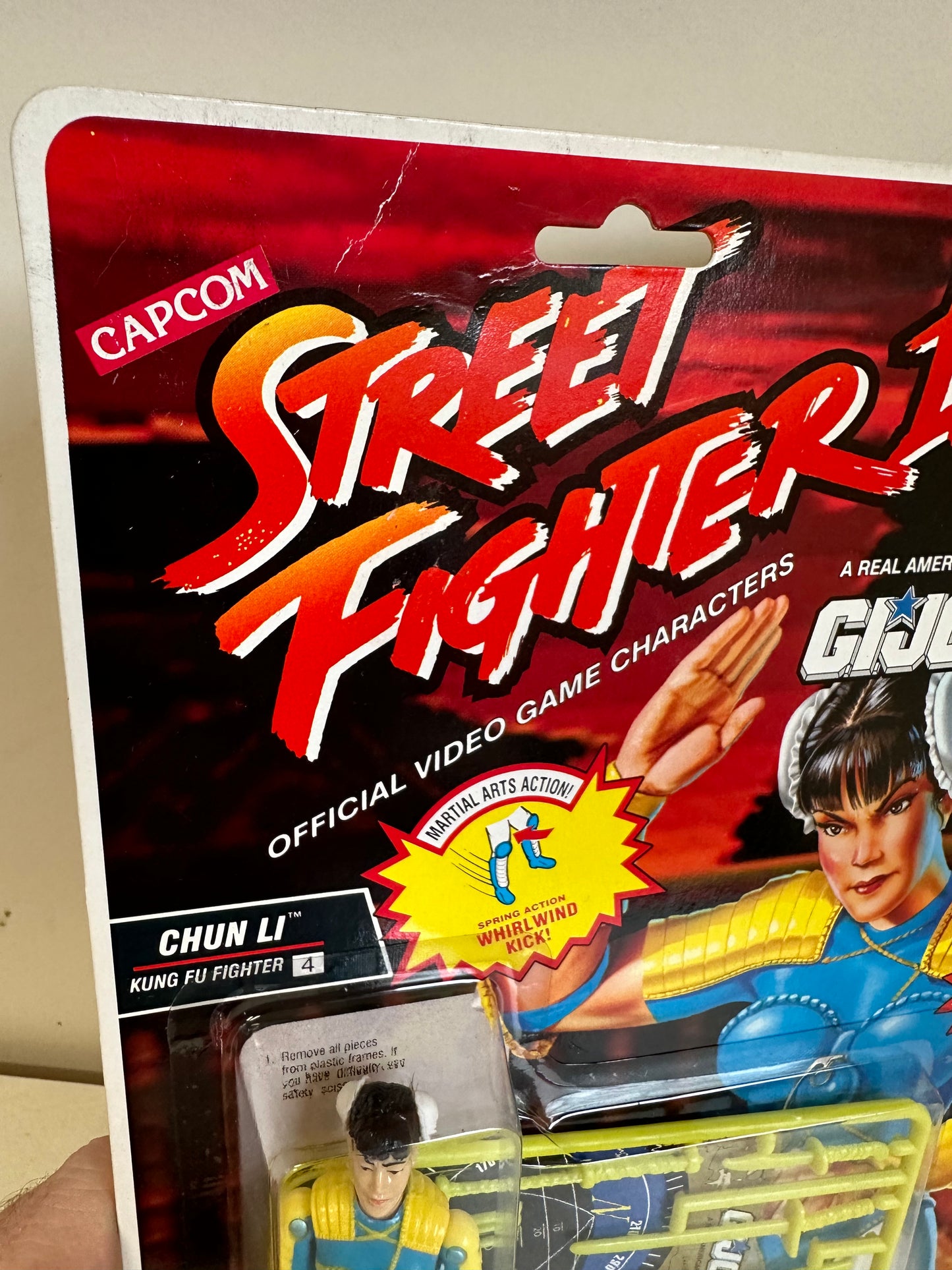 GI Joe Super Street Fighter 2 Chun Li MOC