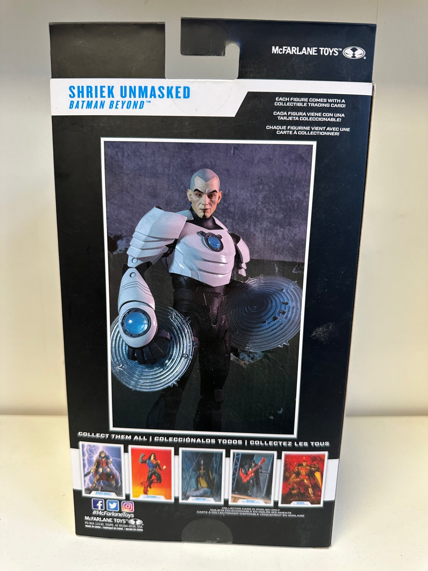 DC Comics Multiverse Batman Beyond Shriek Unmasked Sealed Action Figure