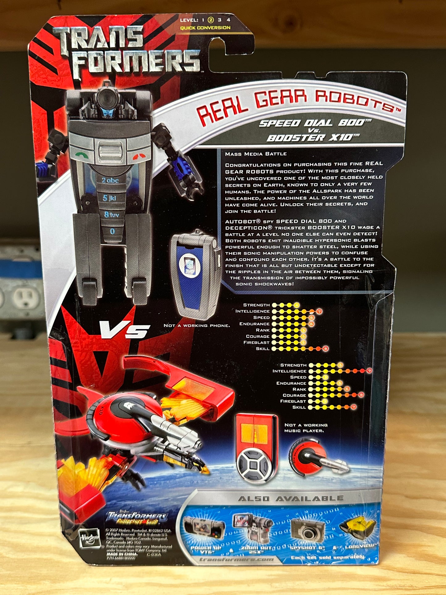 Speed Dial 800 Booster X10 Transformers Movie Real Gear Robots MOC Action Figure Toy