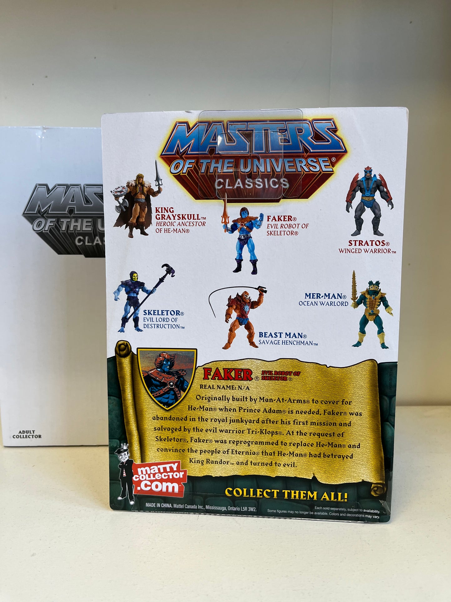 MOTU Classics Faker