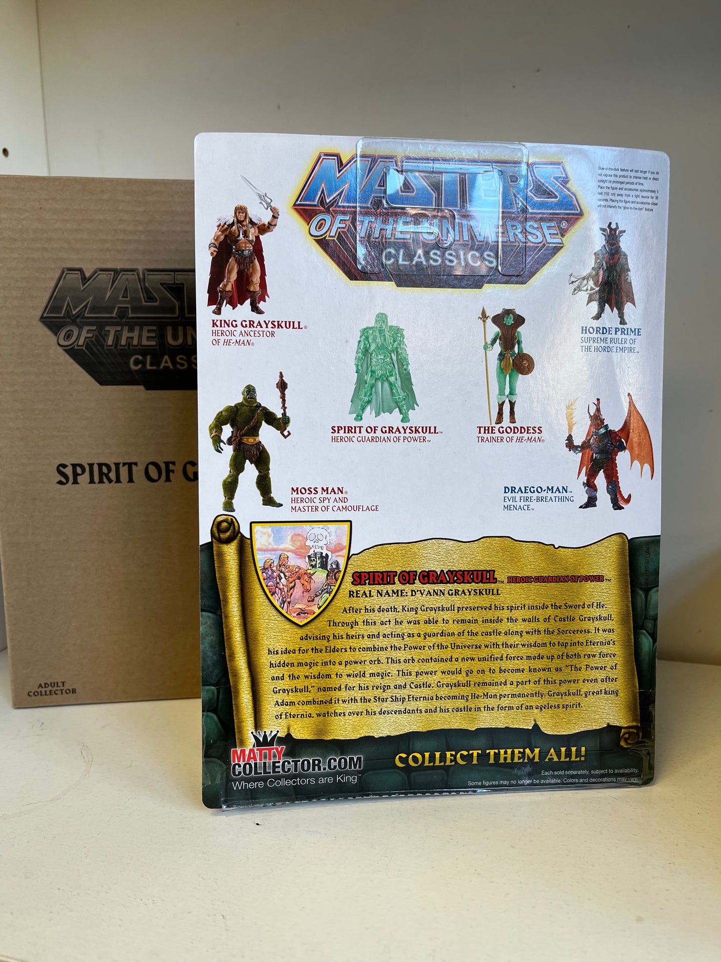 MOTU Classics Spirit of Grayskull