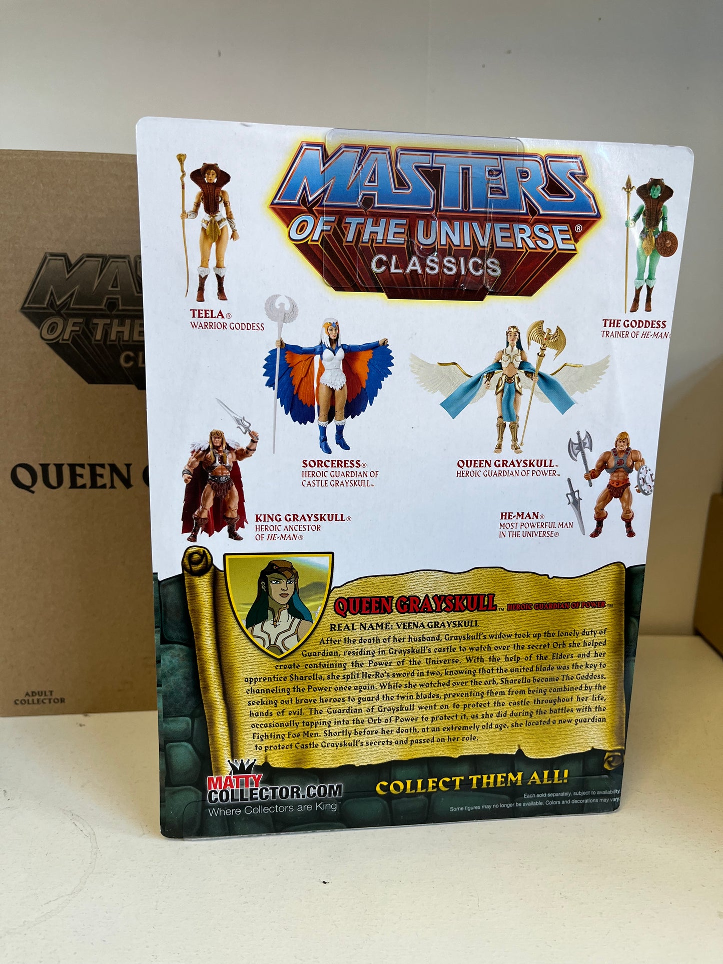 MOTU Classics Queen Greyskull