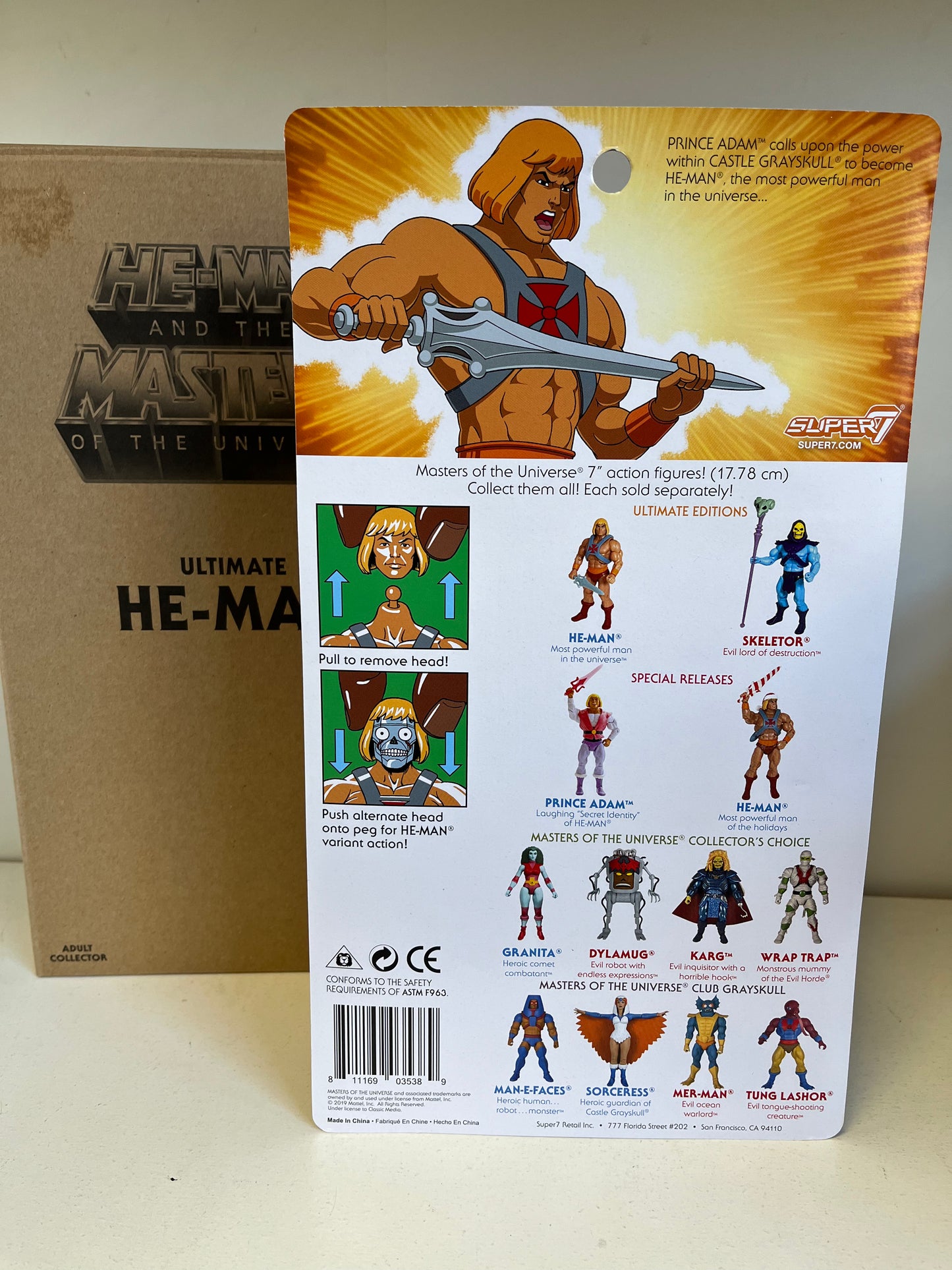Super 7 MOTU Ultimate He-Man