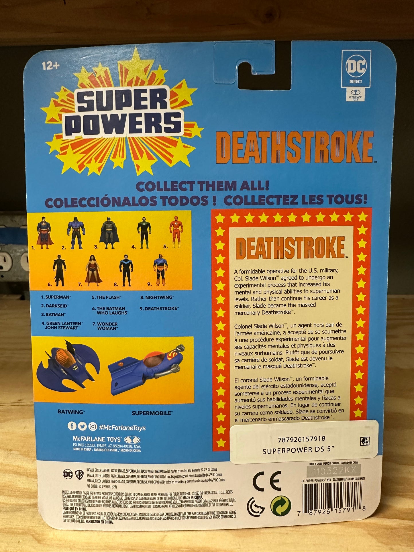 Deathstroke McFarlane 5” DC Comics Action Figure Toy