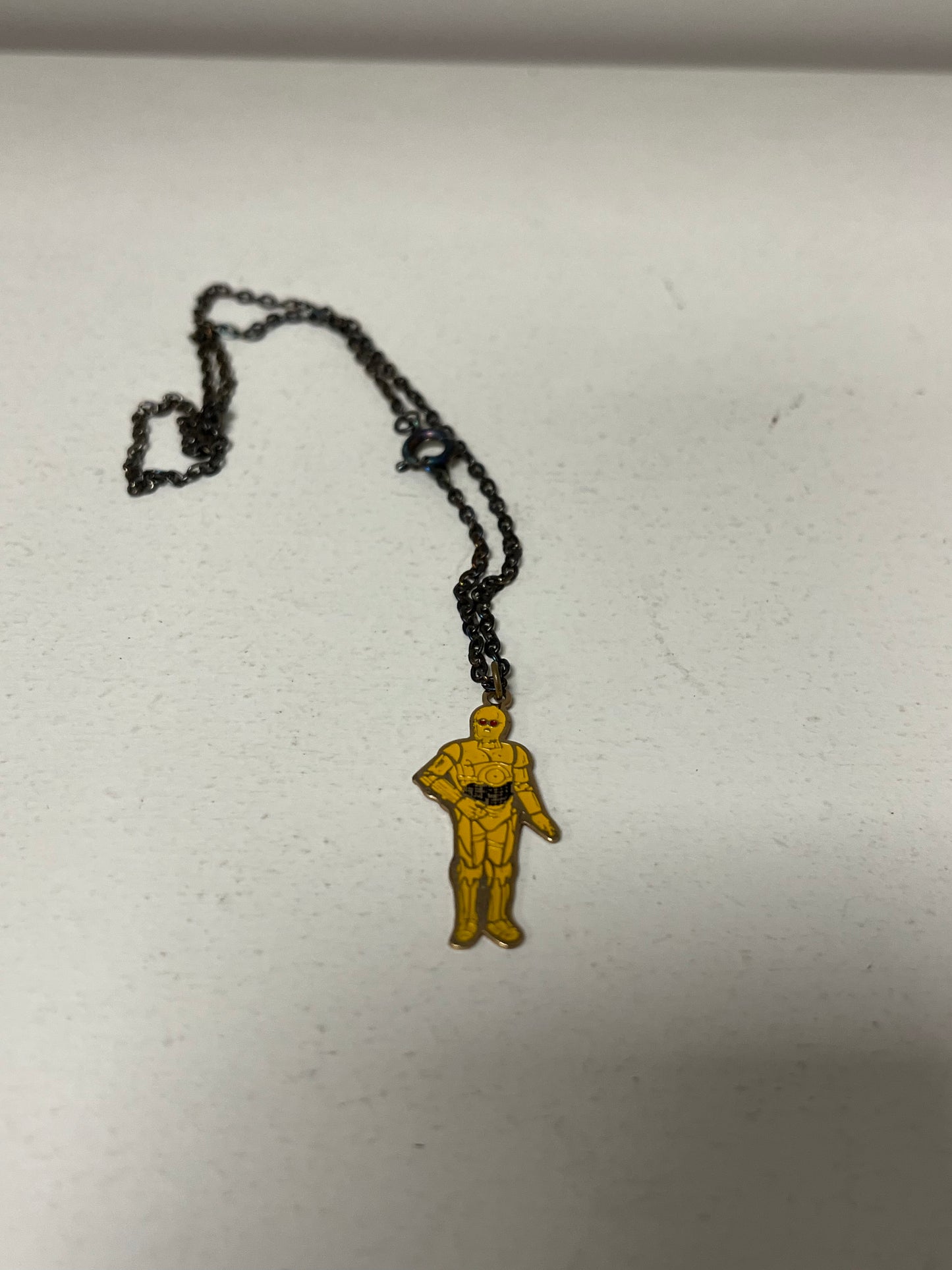 Vintage Star Wars C-3PO necklace Jewelry