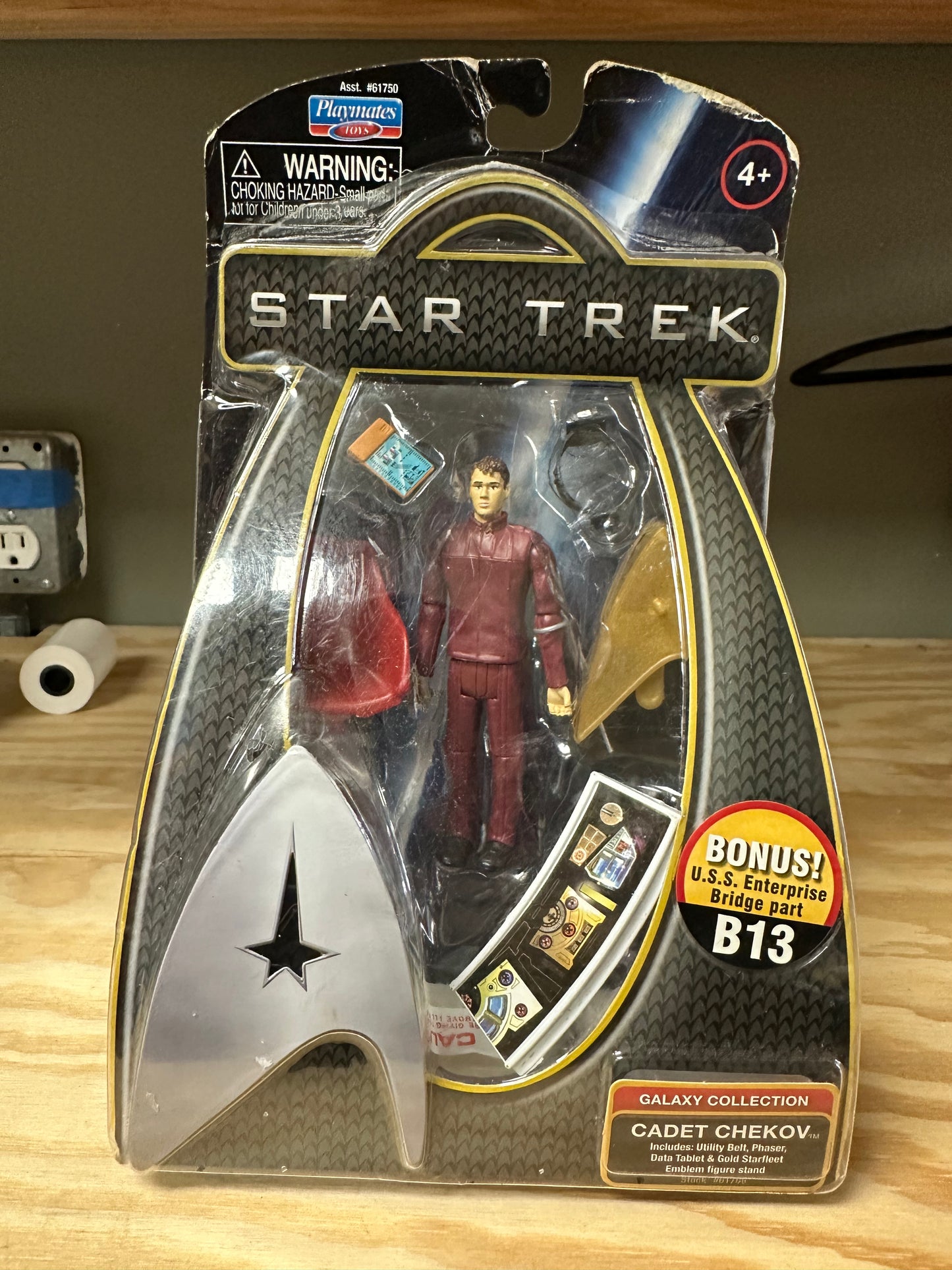 Cadet Chekov Star Trek Movie 4” Sealed Action figure