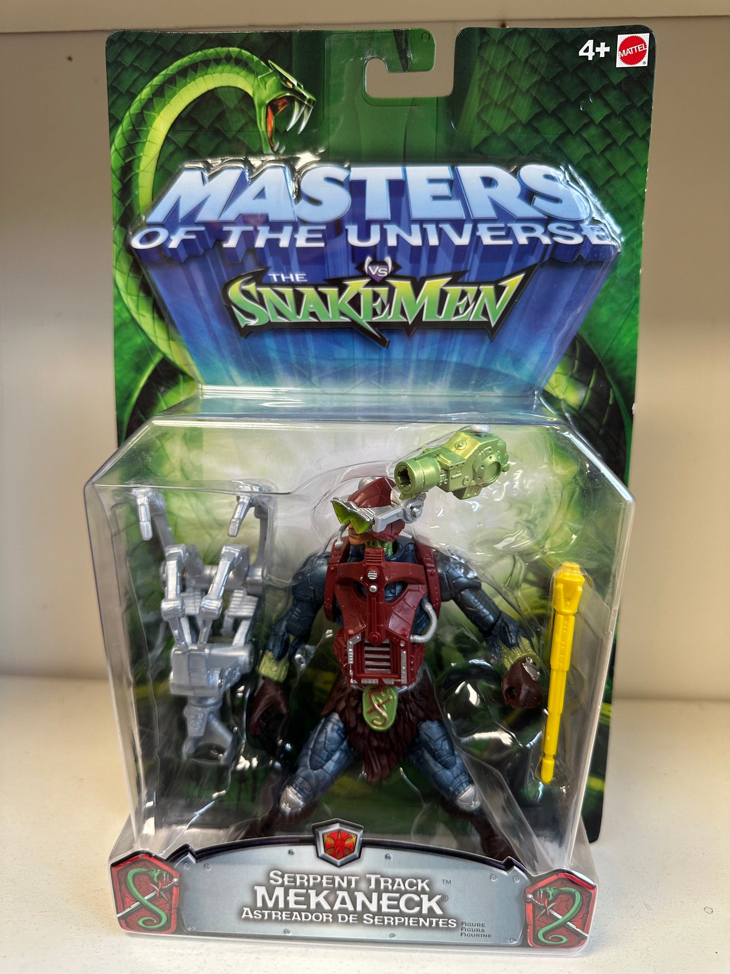 Serpent Track Mekaneck MOC MOTU Snakemen Action Figure Toy