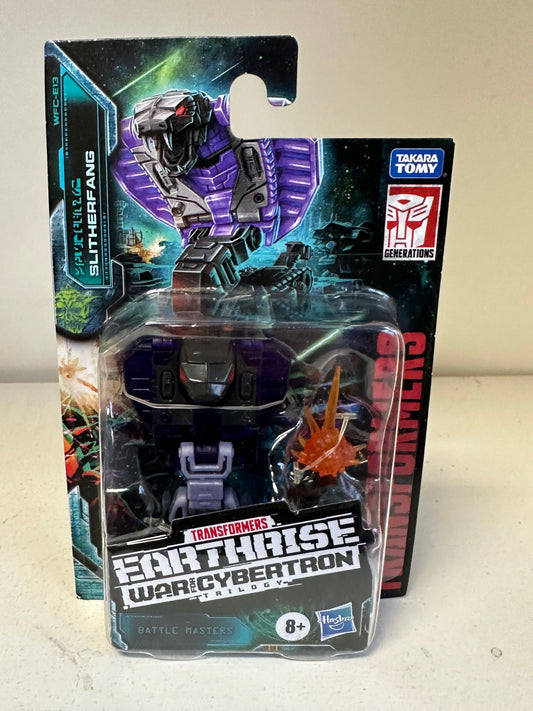 Slitherfang Transformers Siege WFC Sealed Battle Masters Action figure