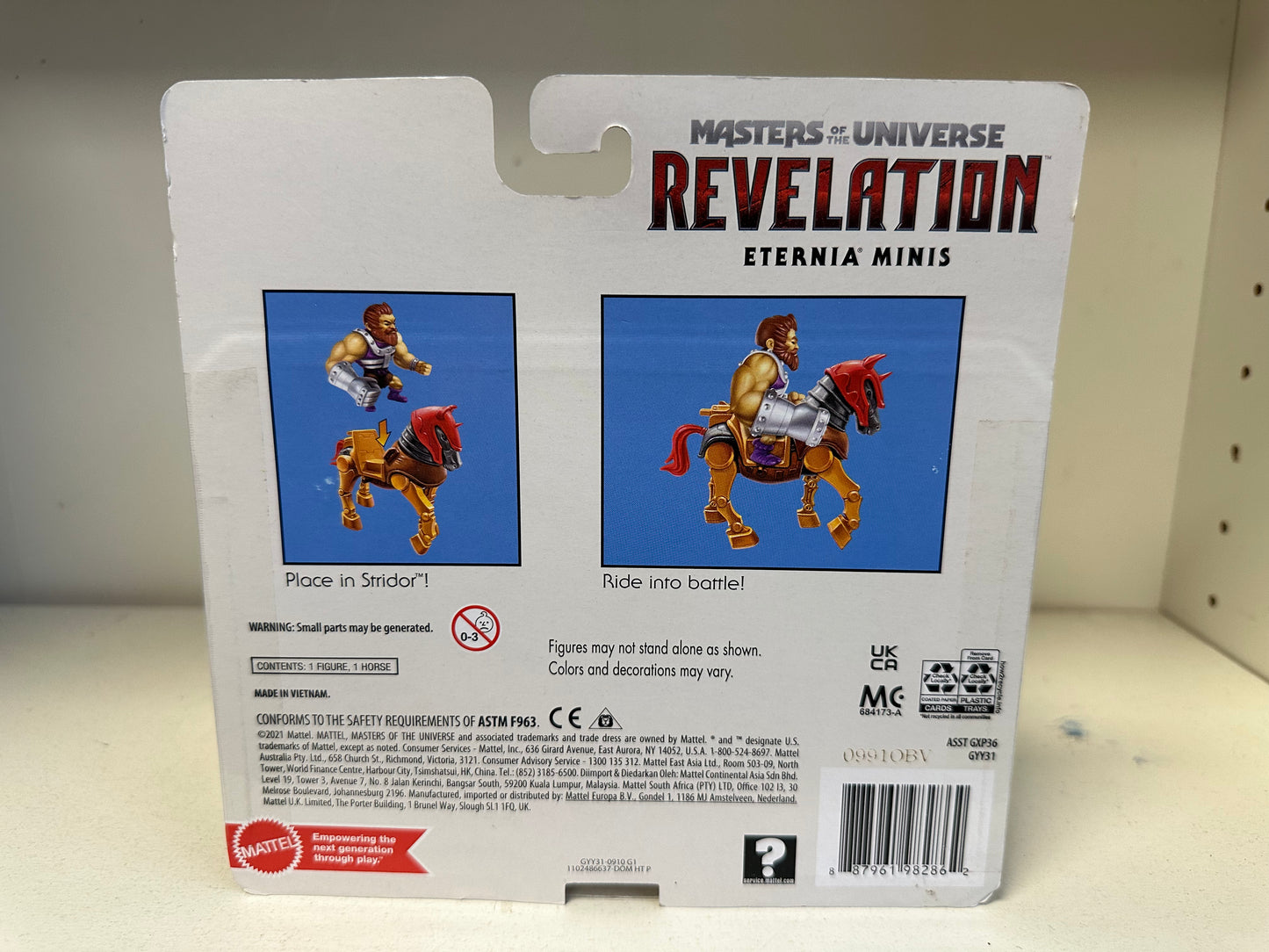Fisto and Stridor MOTU Eternia Minis Sealed Netflix figures