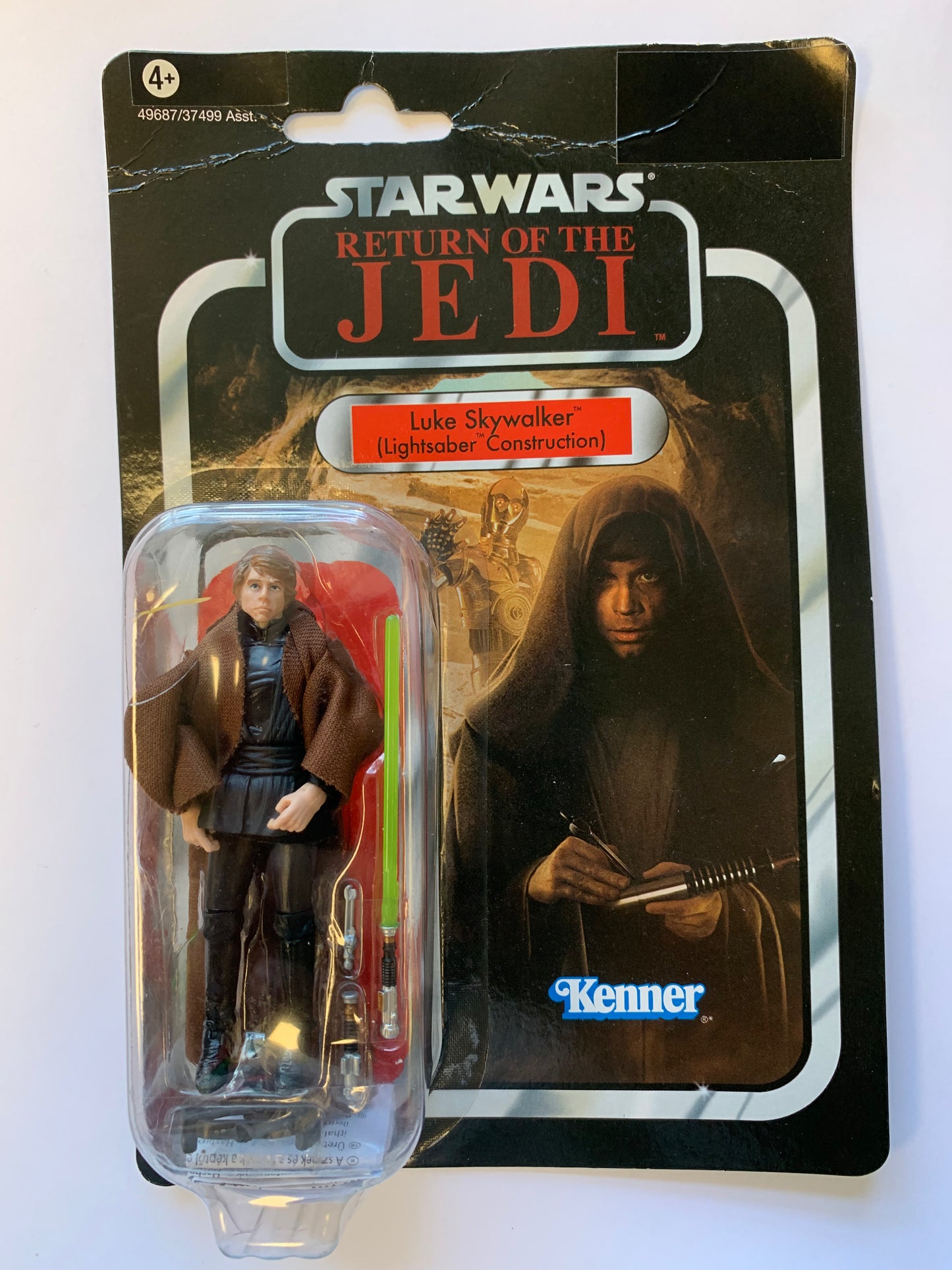 Star Wars Vintage Collection Luke Skywalker (Lightsaber Construction)