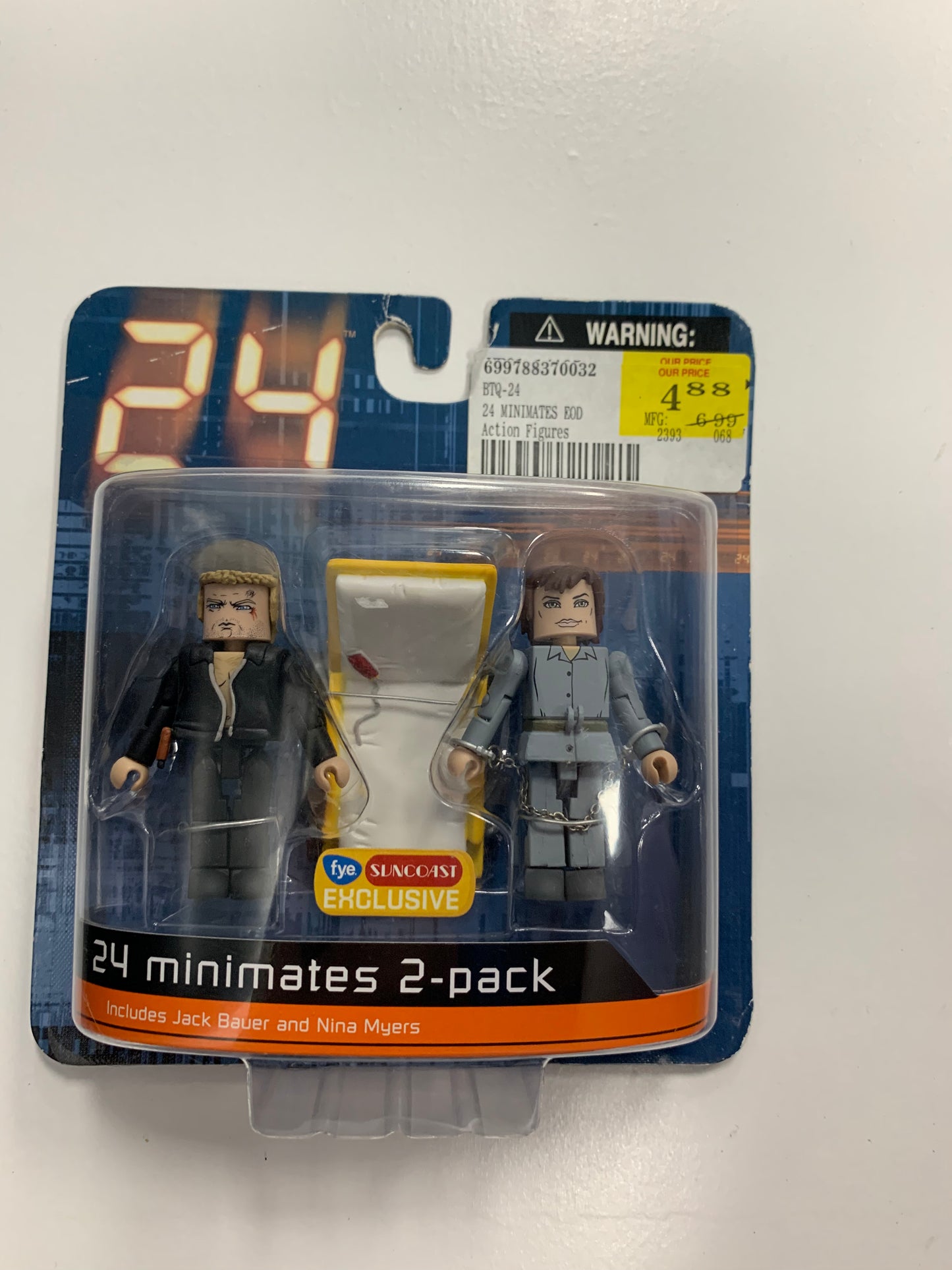 MiniMates 24 Jack Bauer & Nina Myers