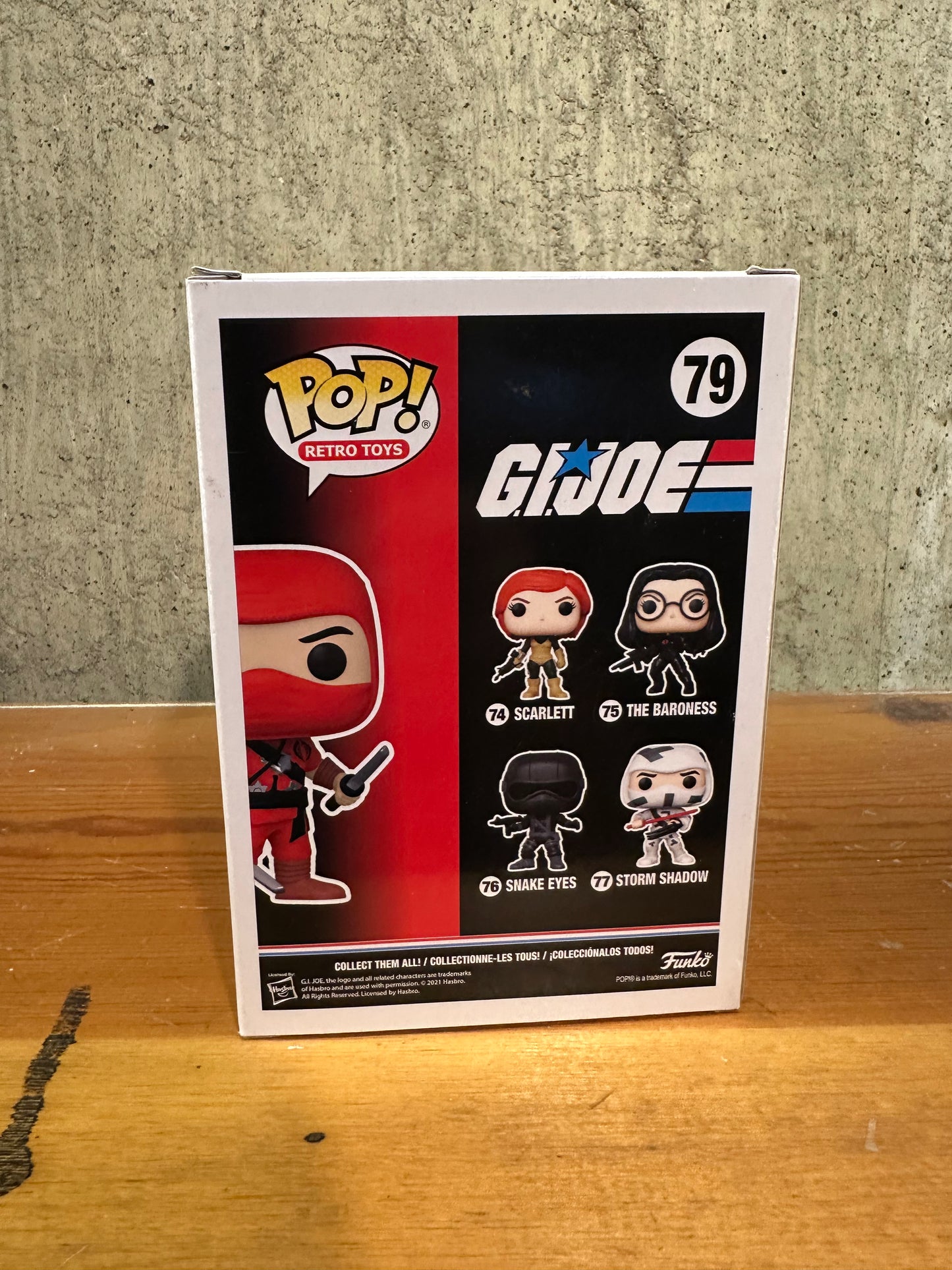Cobra Red Ninja Funko Pop Collectible Vinyl Figure