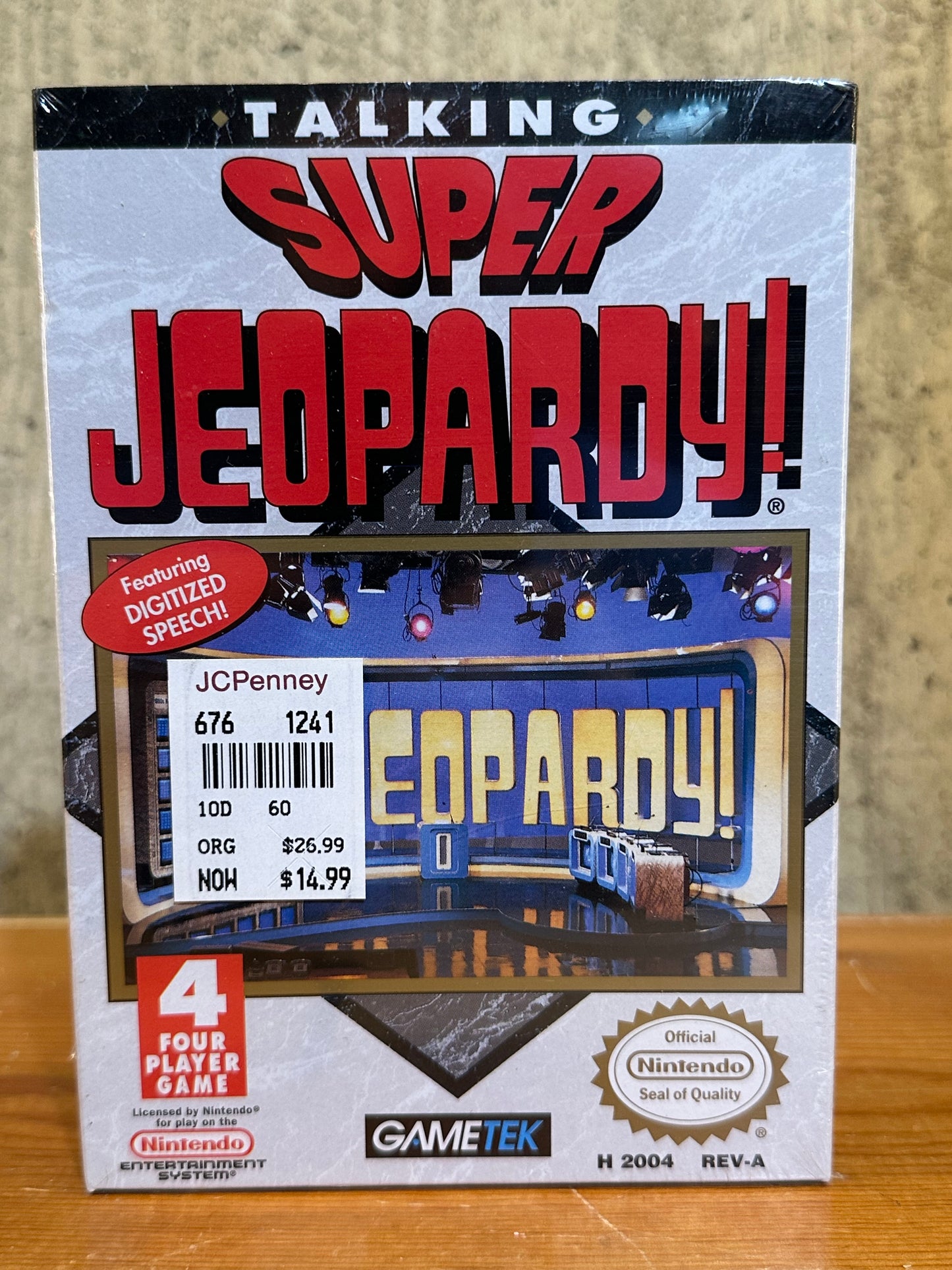 Talking Super Jeopardy! NES Sealed Brand New Video Game