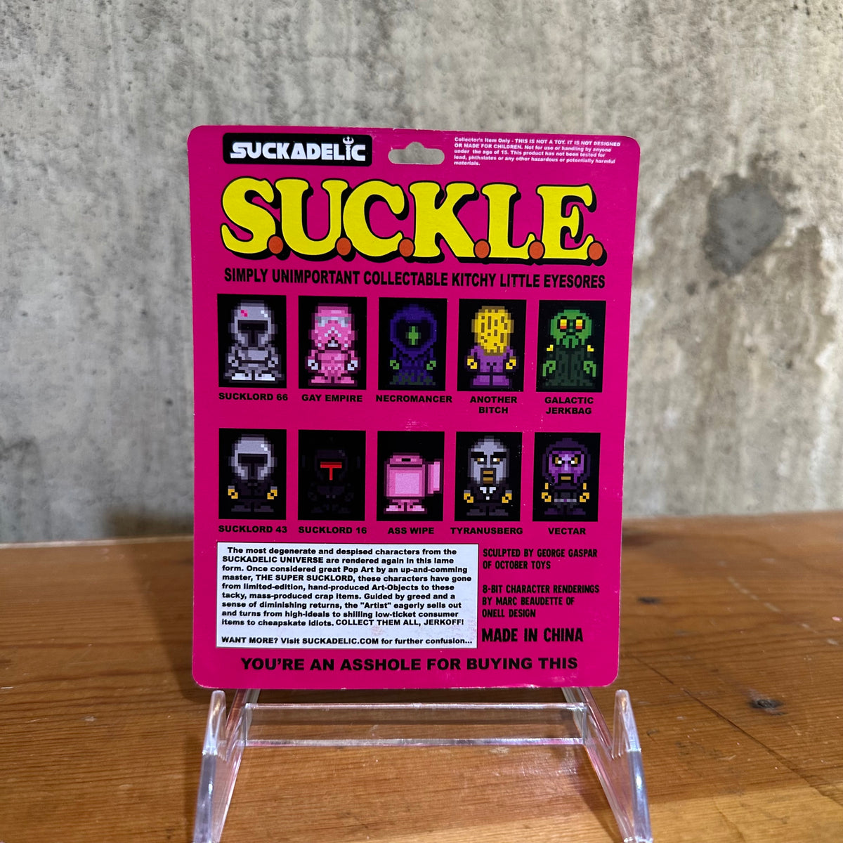 Ira Tyranusbreg Sucklord Suckle Toy Lords of Chinatown Vinyl Art Toy