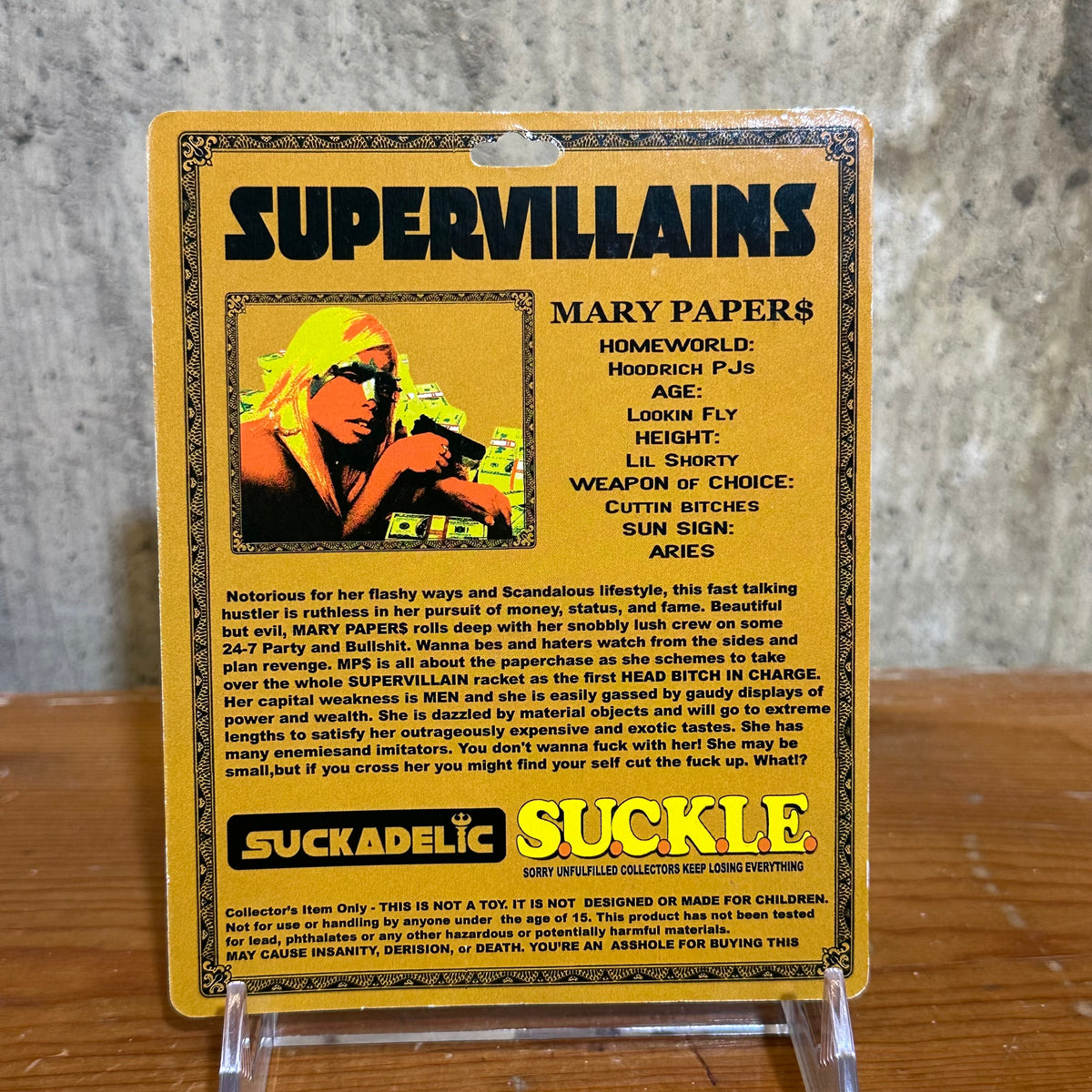 Fly the Ruthless Suckle Sucklord Vinyl Art Toy