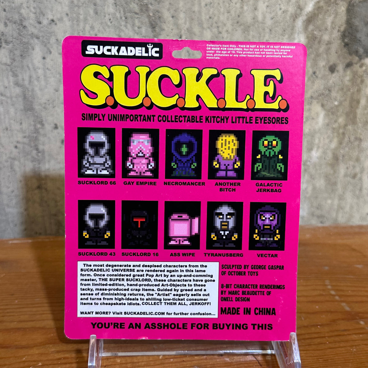 Vectar the Intolerable Toy Lords of Chinatown Sucklord Suckle Vinyl Art Toy