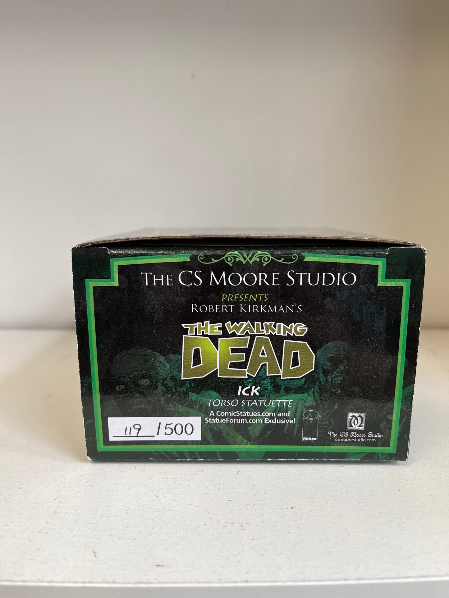 The Walking Dead Ick statue