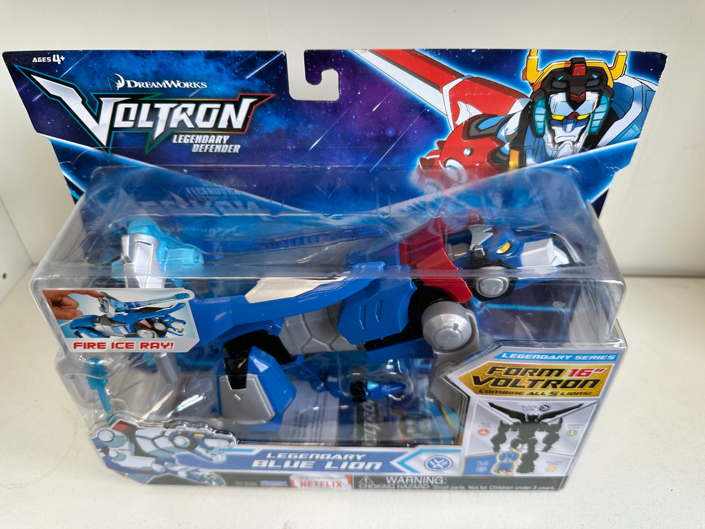Voltron Legendary Defender Dreamworks Blue Lion Playmates