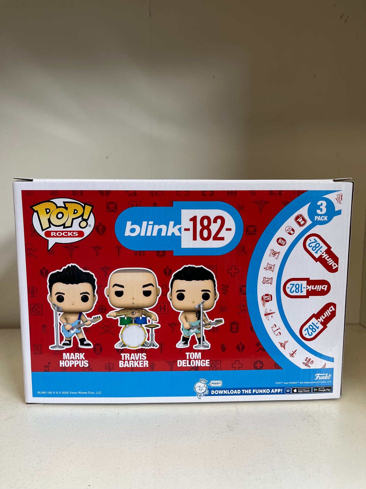 Funk Pop 3 Pack: Blink 182