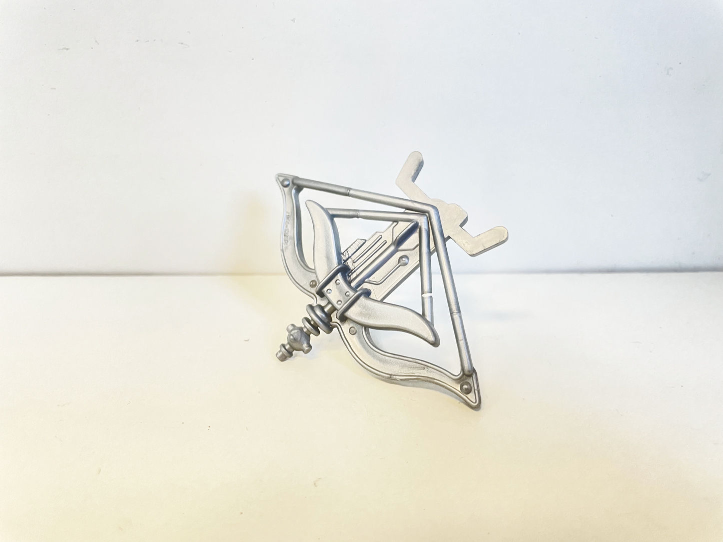 Masters of the Universe Eternia Silver Crossbow MOTU