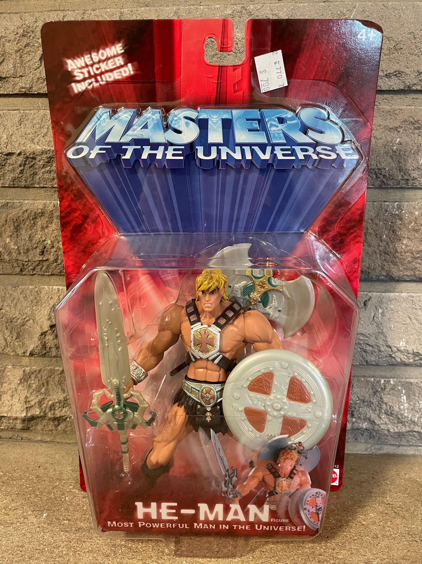 He-Man MOTU 200X Series Mattel MOC Action Figure