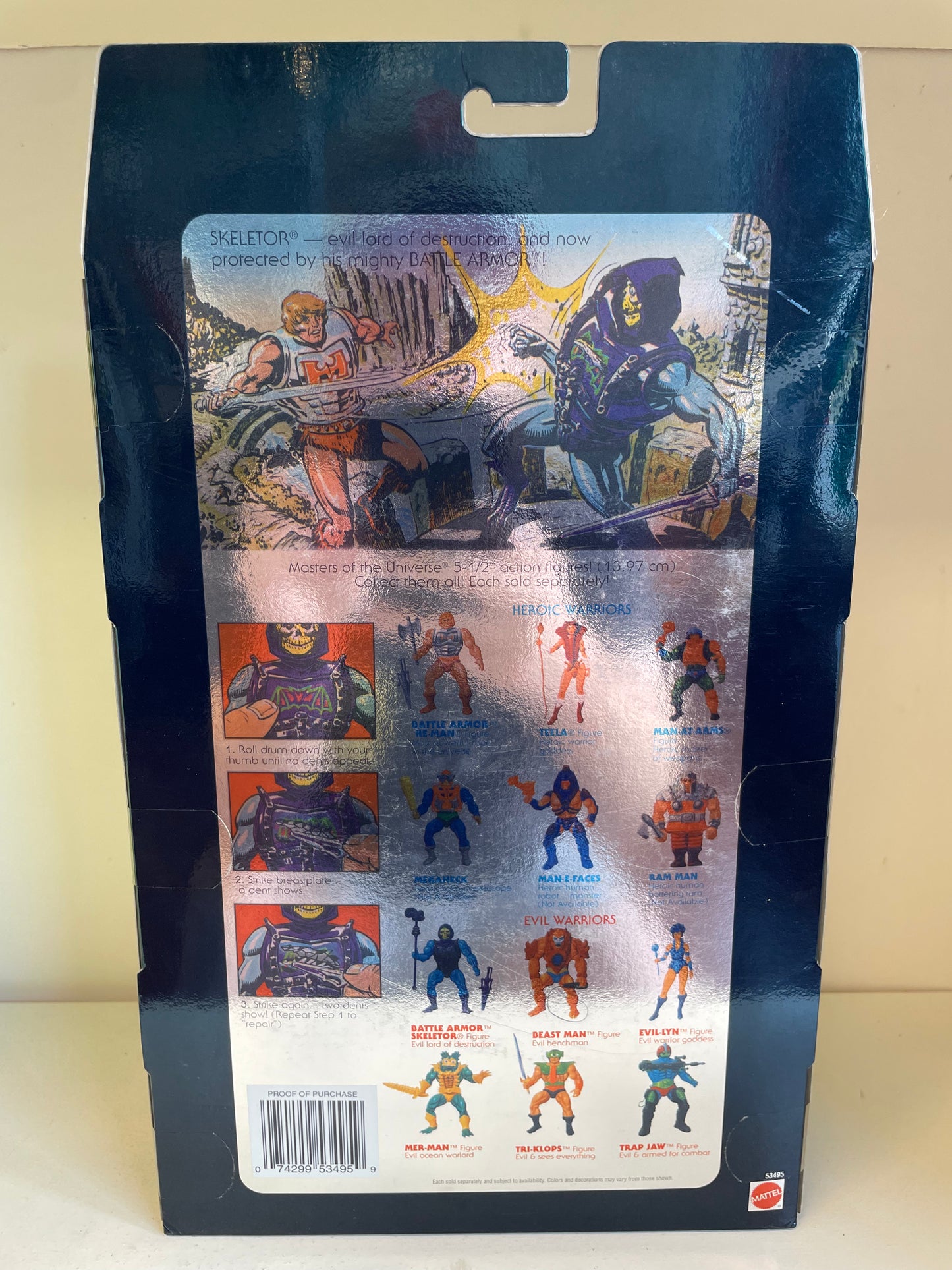 Battle Armor Skeletor MOTU Commemorative He-Man Action Figure