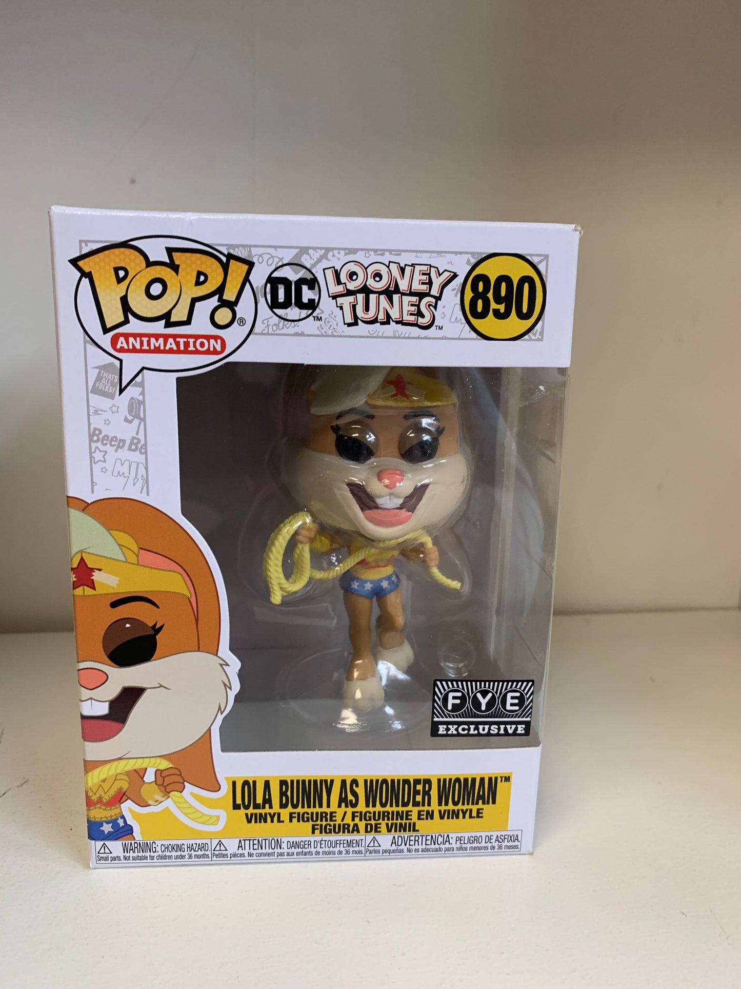 Funko Pop Lola Bunny as Wonder Woman