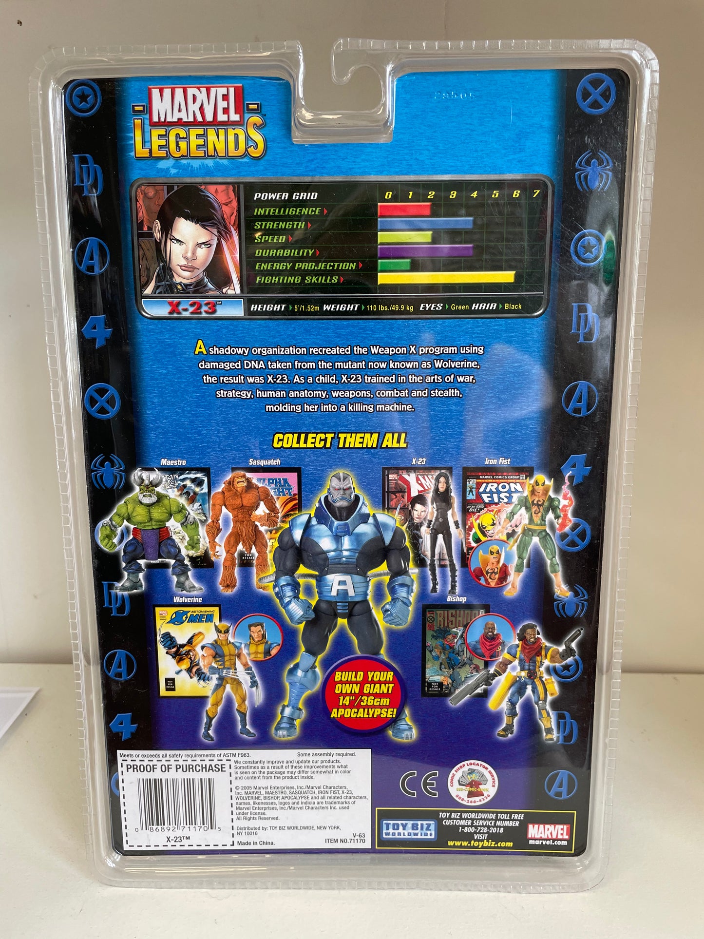 Marvel Legends X-23 Apocalypse BAF Wave