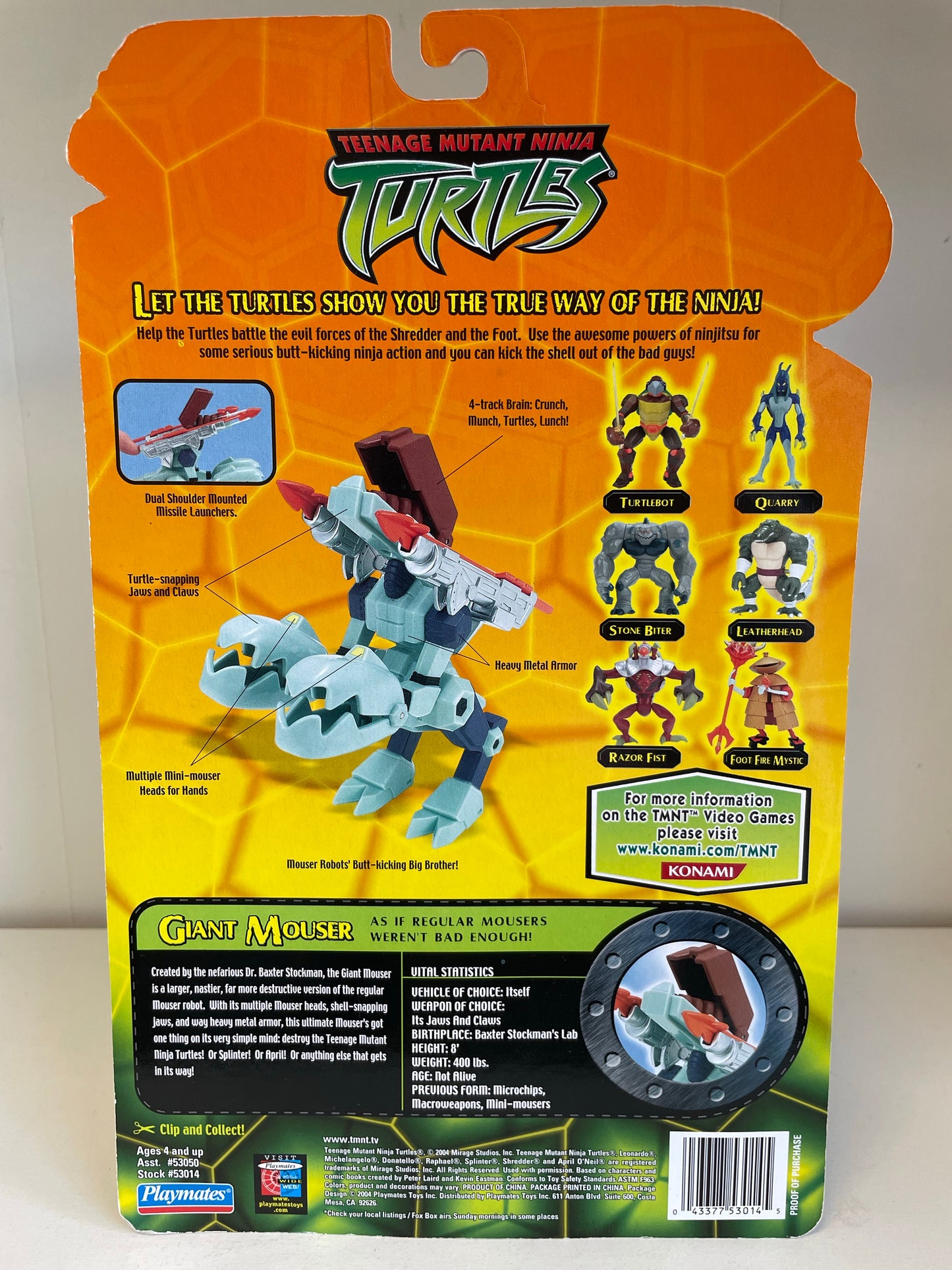 TMNT Mouser 2004 MOC Teenage Mutant Ninja Turtles