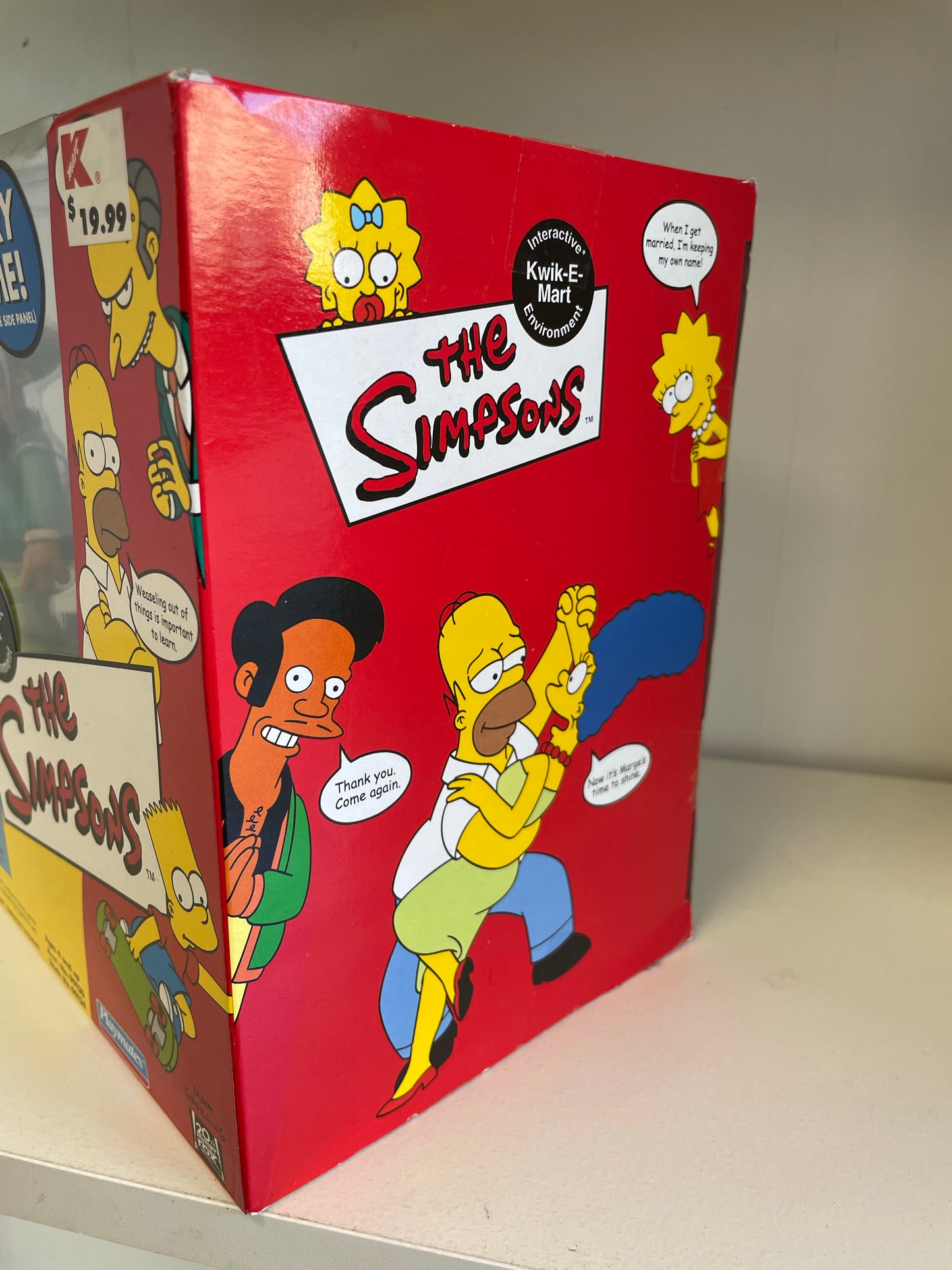 Simpsons Exclusive Apu Interactive Kwik-E-Mart sealed box