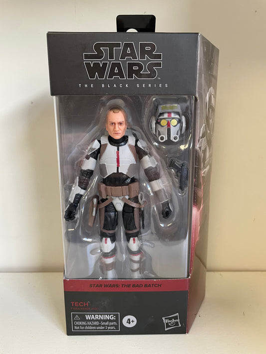 Star Wars 6” Black Series Bad Batch Tech Sealed