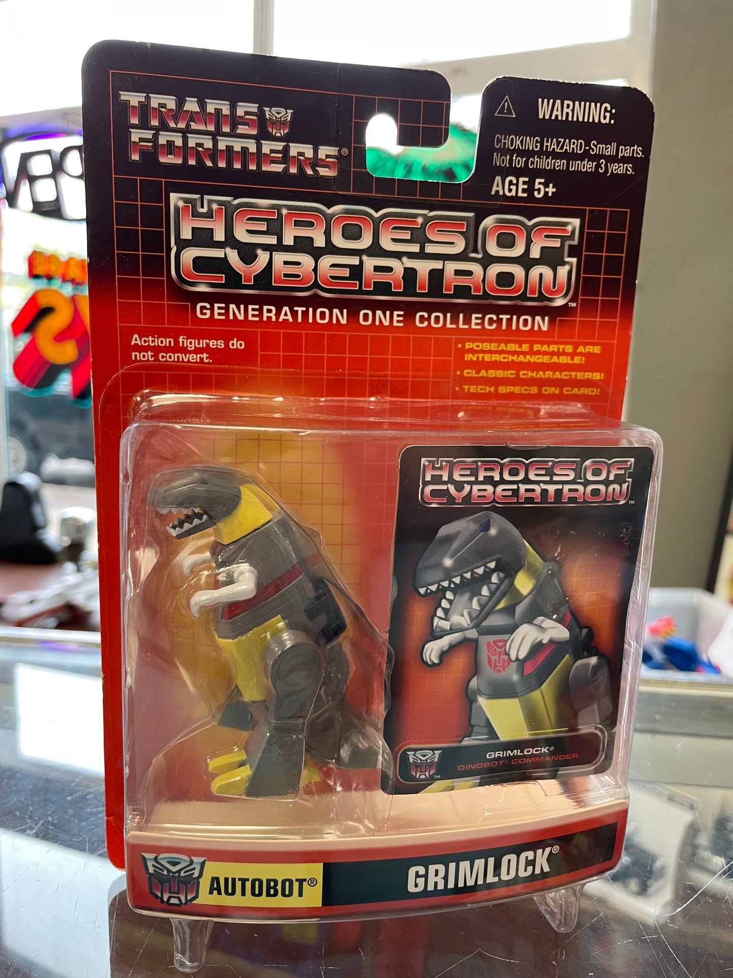 Transformers Heroes of Cybertron Grimlock MOC