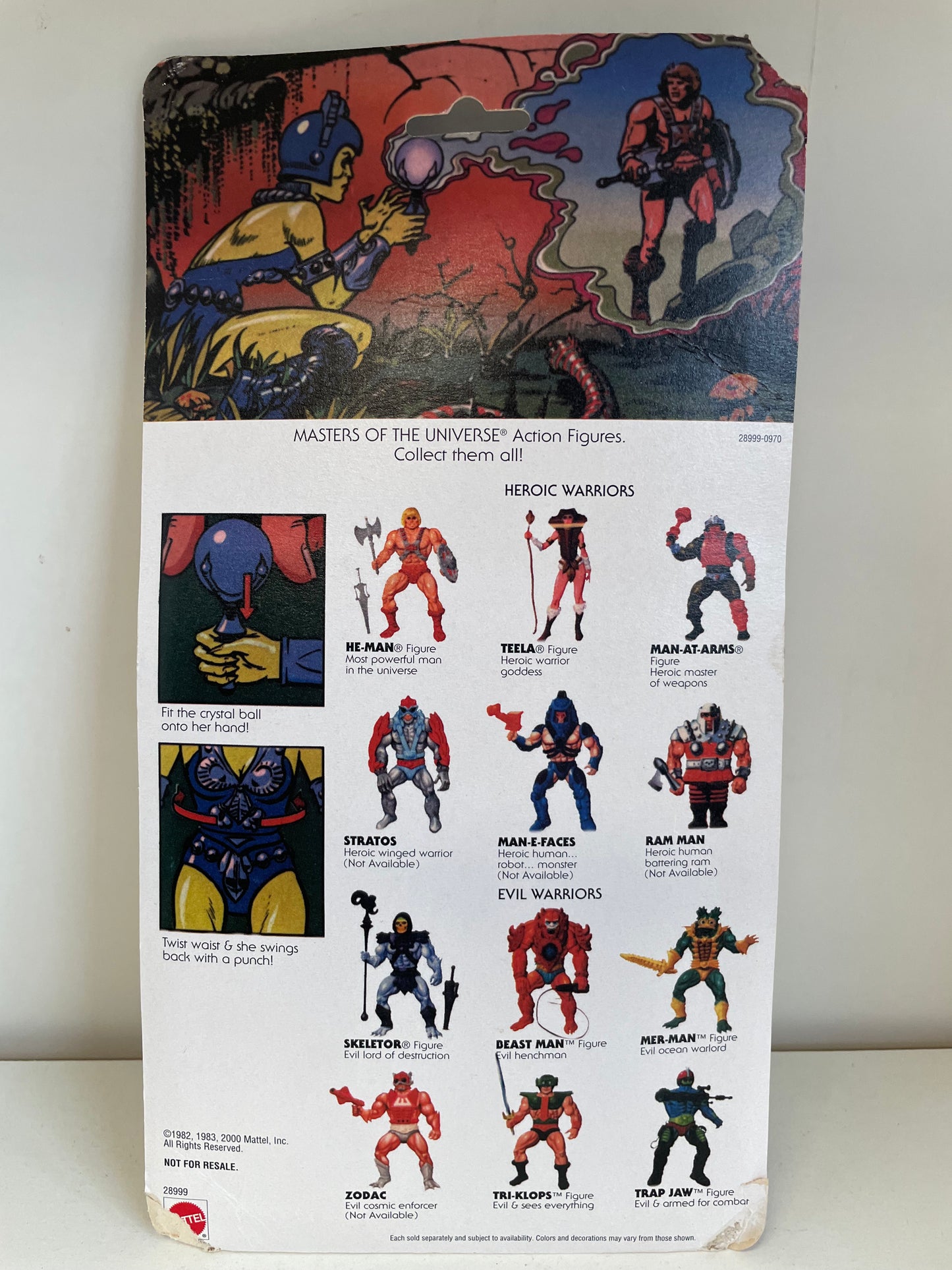 2000 MOTU Commemorative Master’s of the Universe Evil Lynn MOC