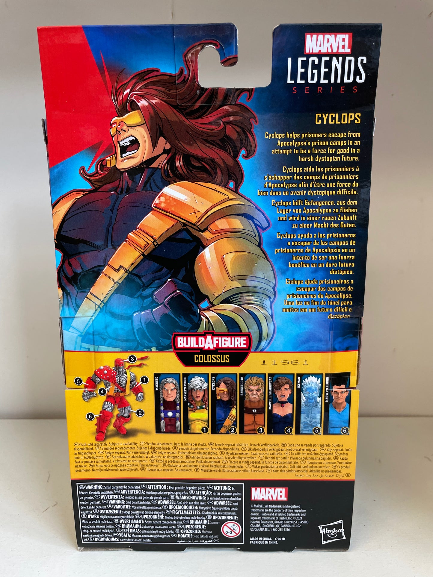 Marvel Legends Cyclops Colossus BAF Wave