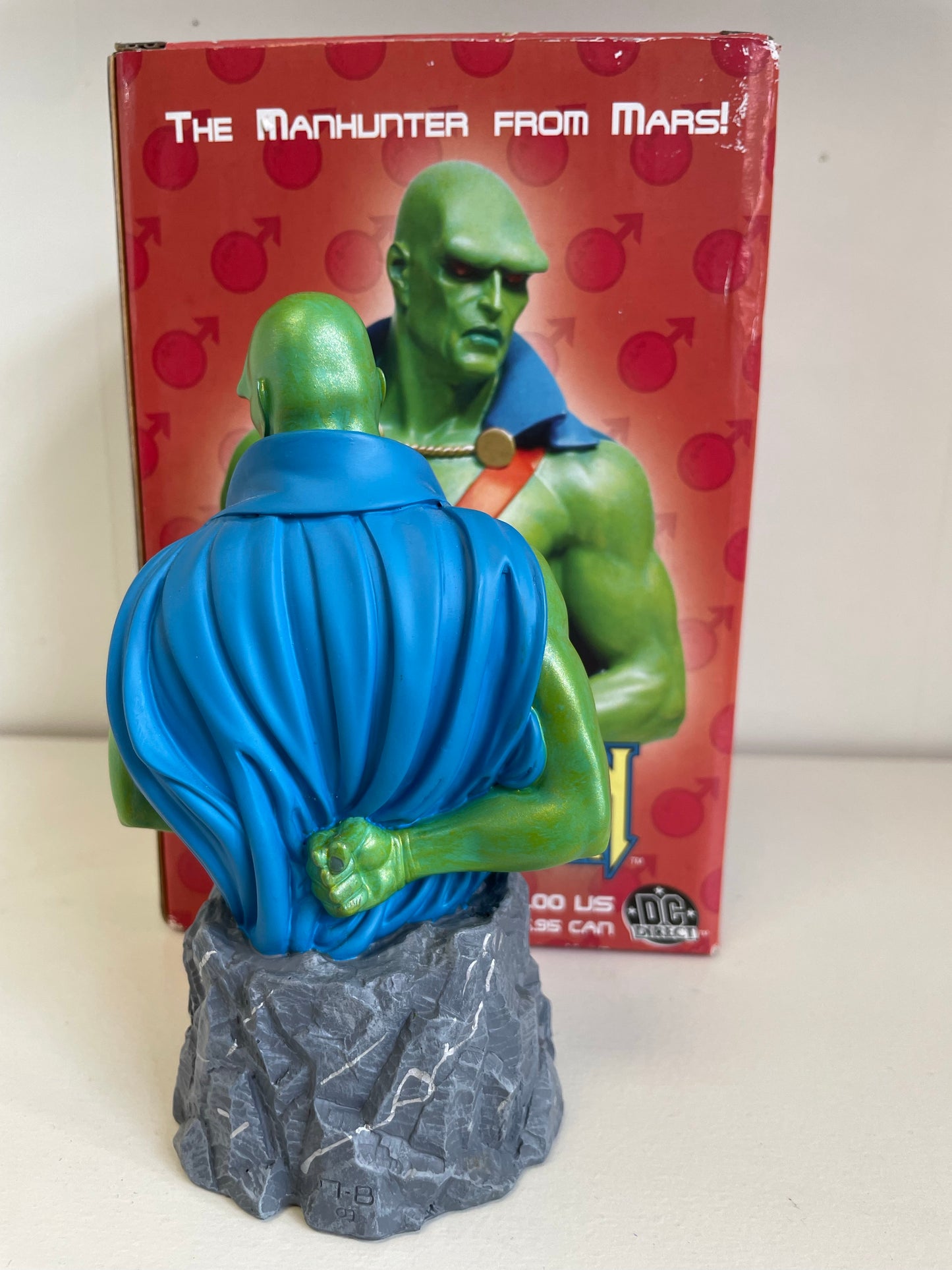 DC Martian Manhunter mini-bust DC Direct DC Comics