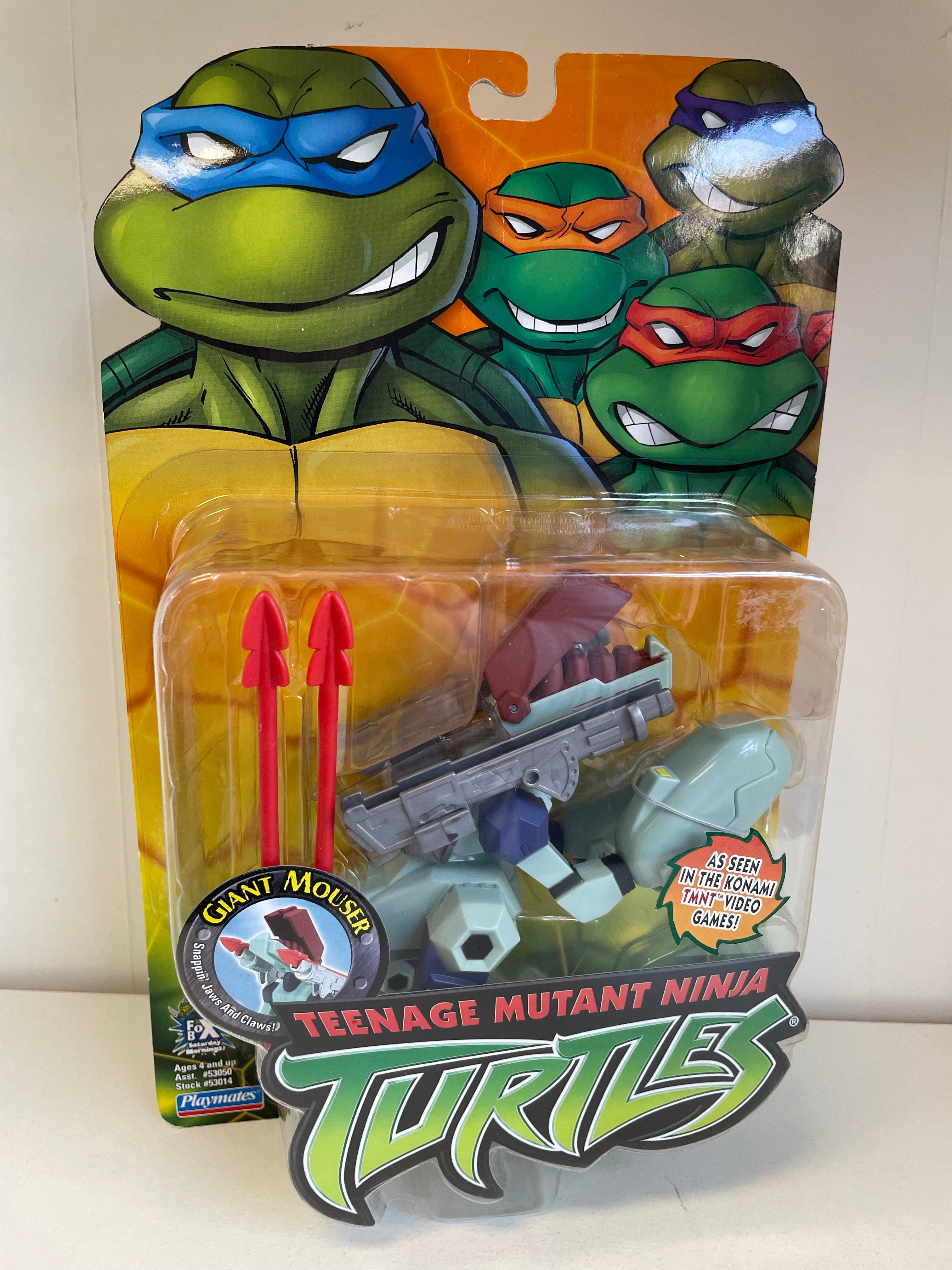 Tmnt Mouser 2004 Moc Teenage Mutant Ninja Turtles – Mike's Vintage Toys