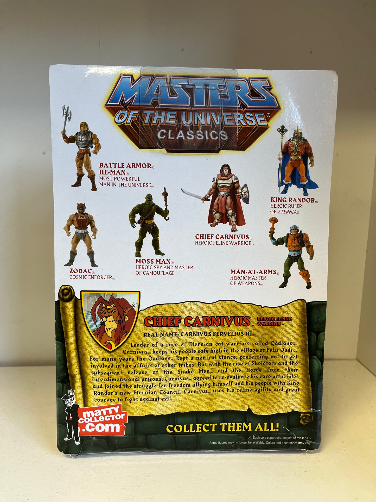 MOTU Classics King Carnivus