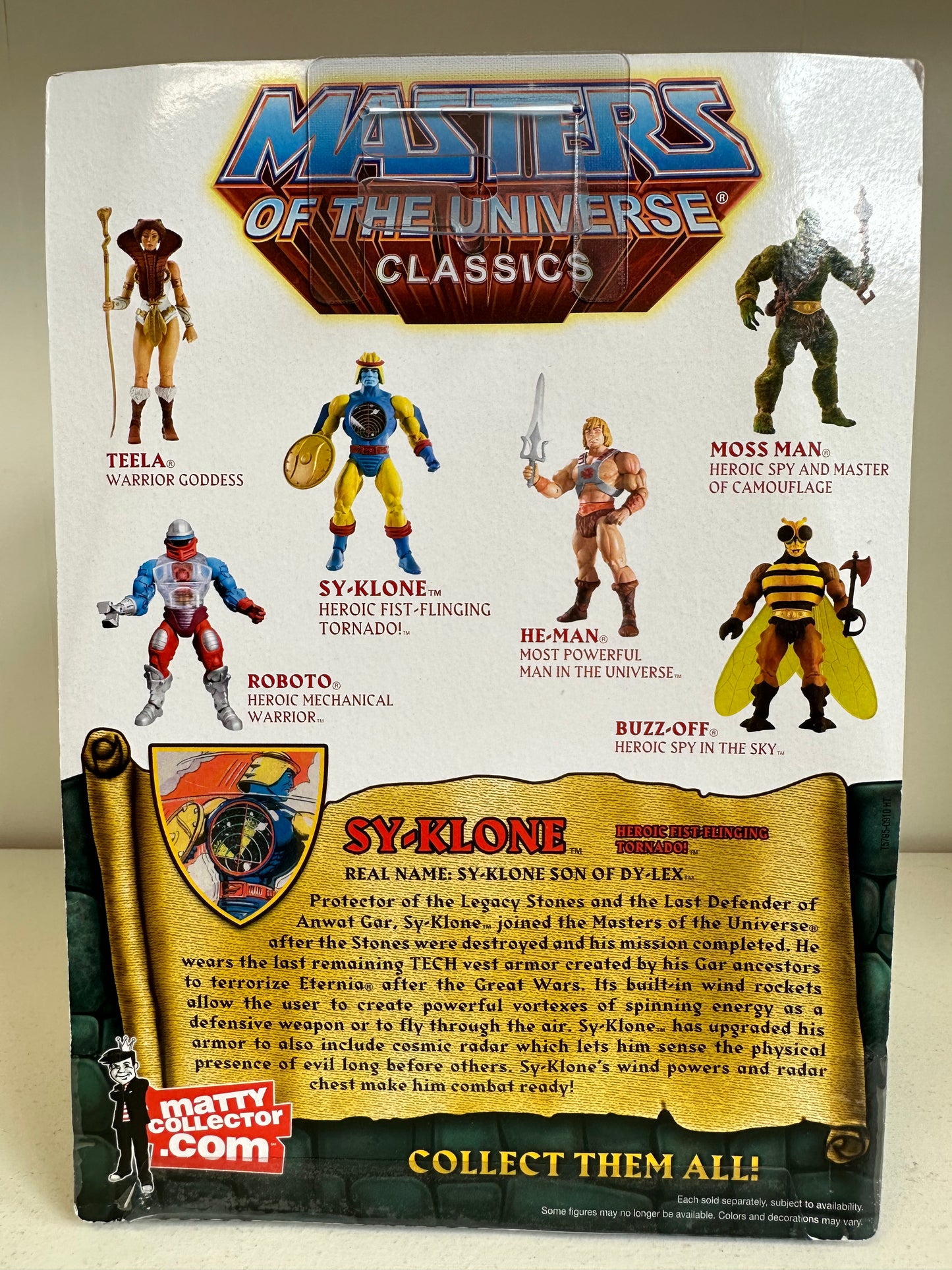 MOTUC Sy-Klone MISB Master’s of the Universe MOTU