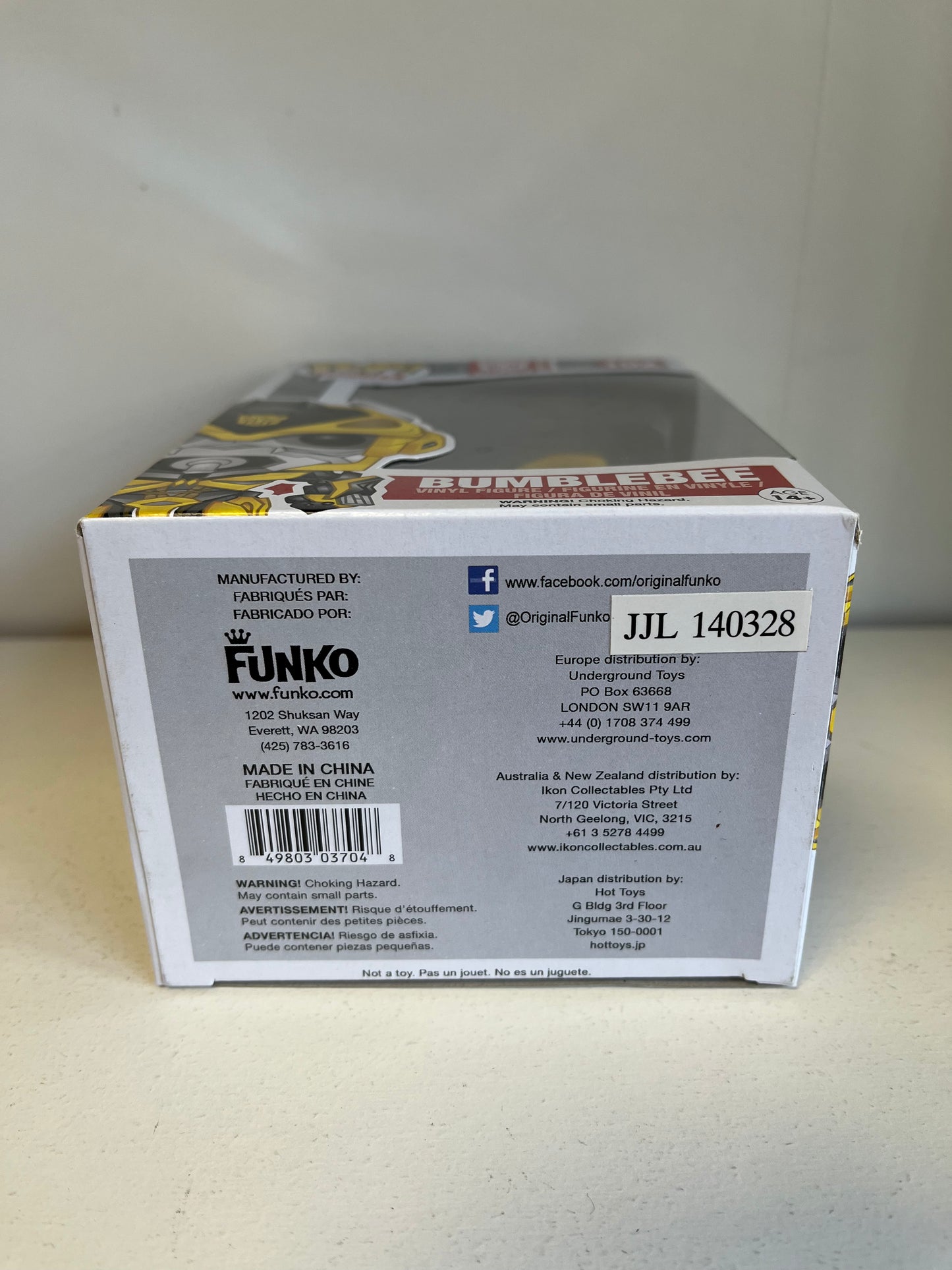 Funko Pop Bumblebee Transformers