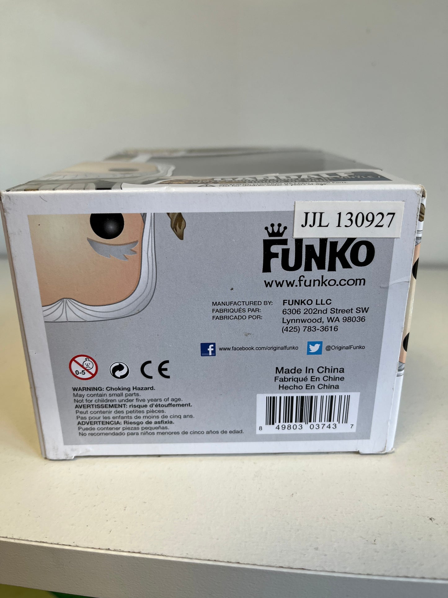 Funko Pop Gandalf the Hobbit