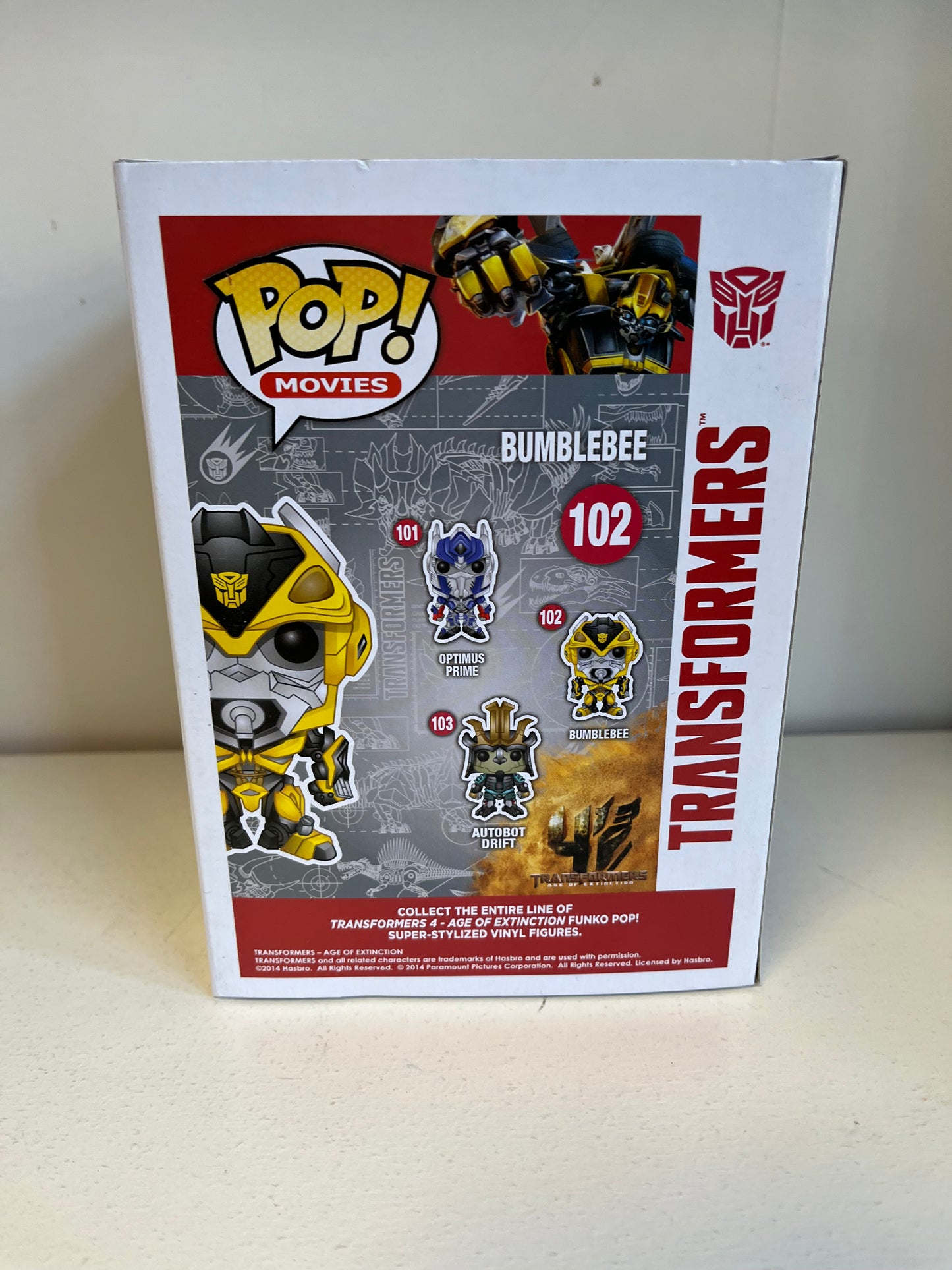 Funko Pop Bumblebee Transformers
