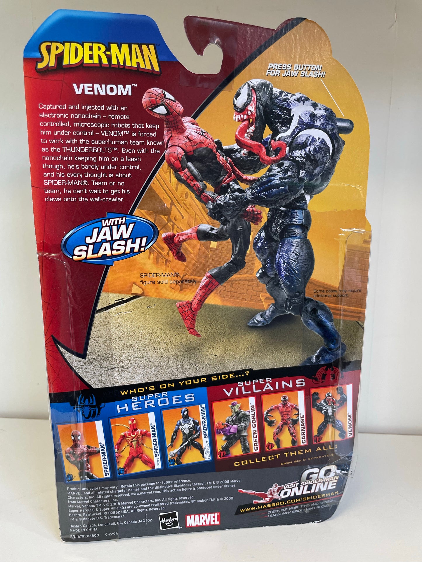 Marvel Spider-Man Venom Super-Villain MOC