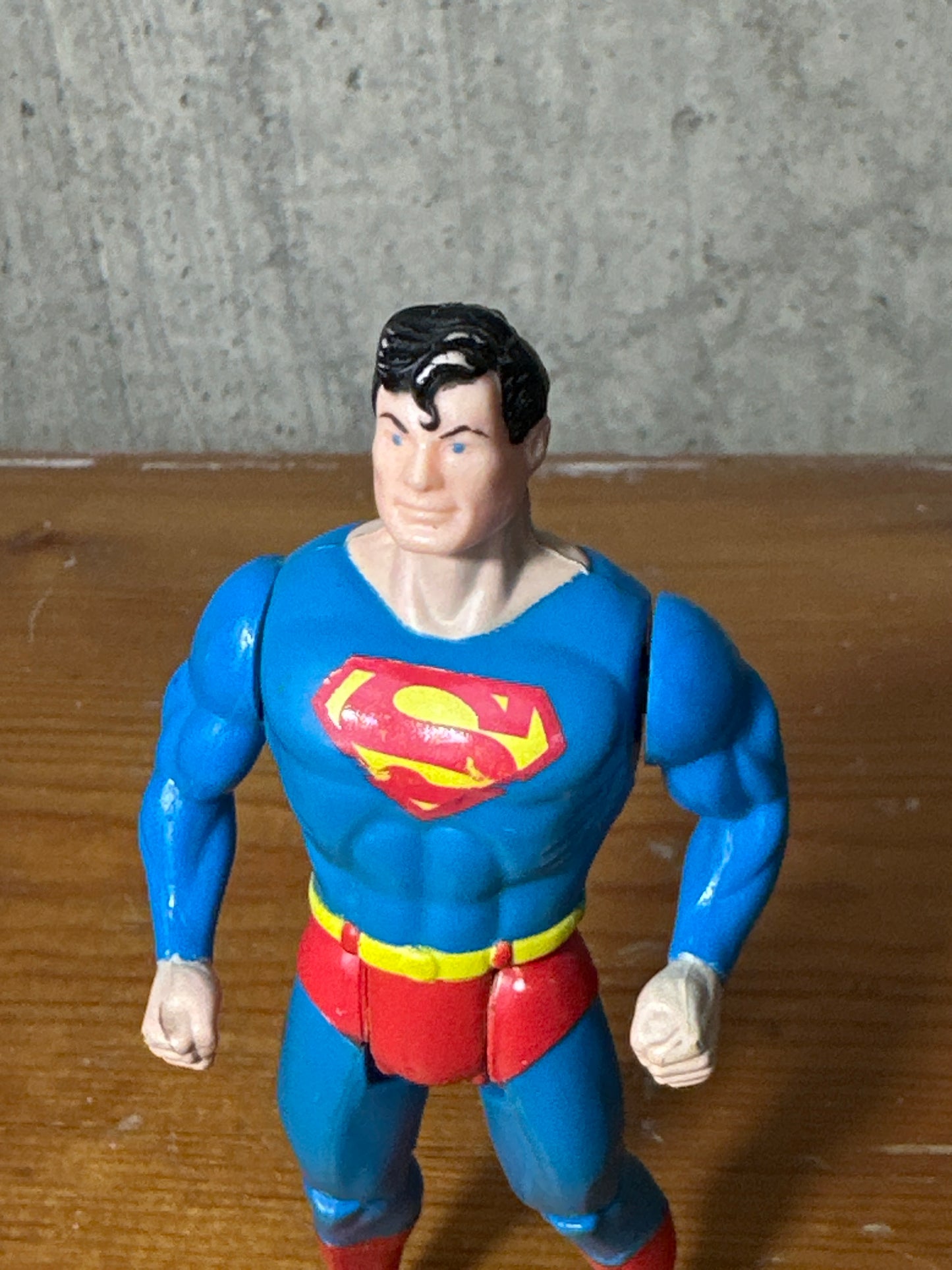 1984 Kenner Super Powers Superman No Cape DC Comics Action Figure Toy