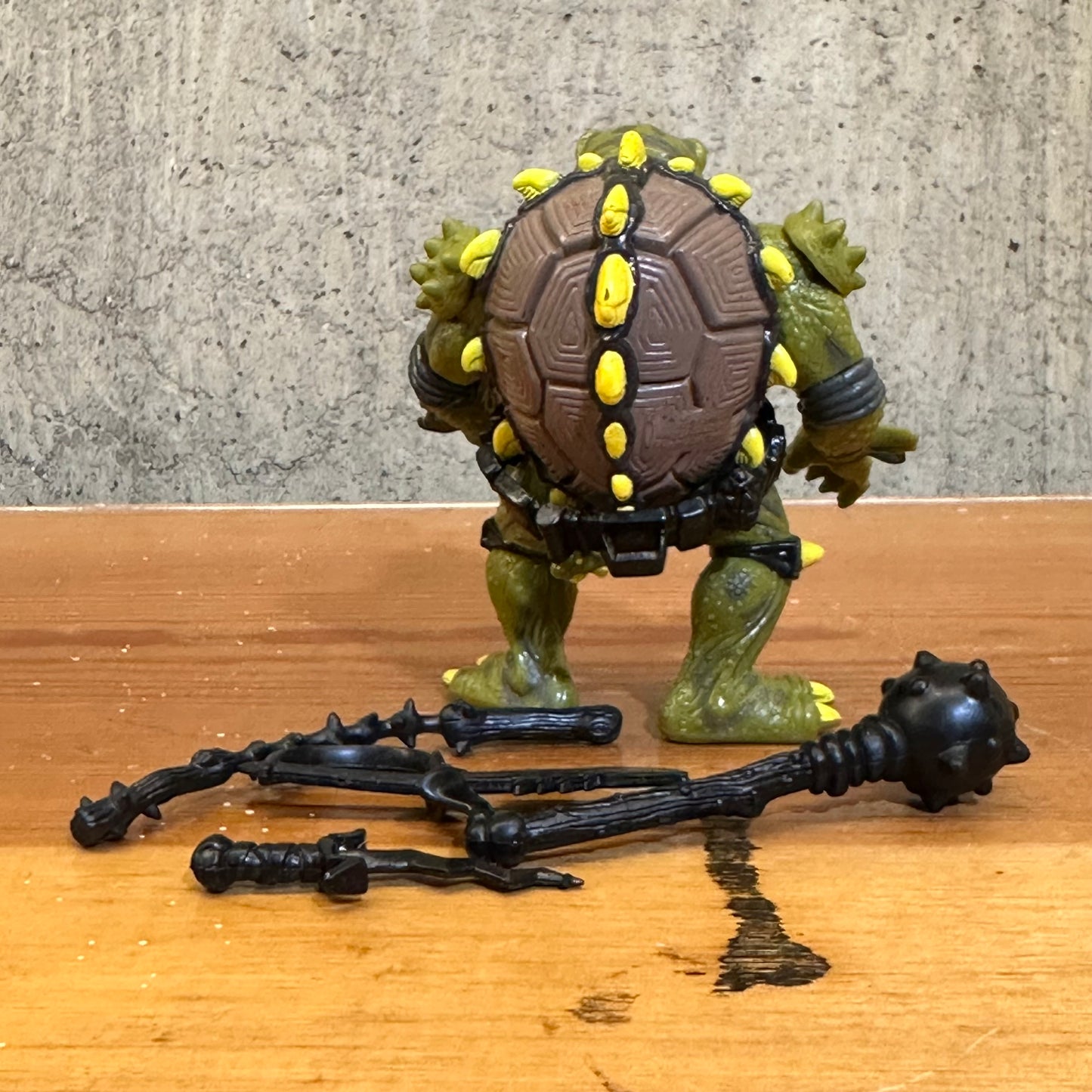 Tokka 1991 TMNT Complete Ninja Turtles Vintage Action Figure Toy Movie 2