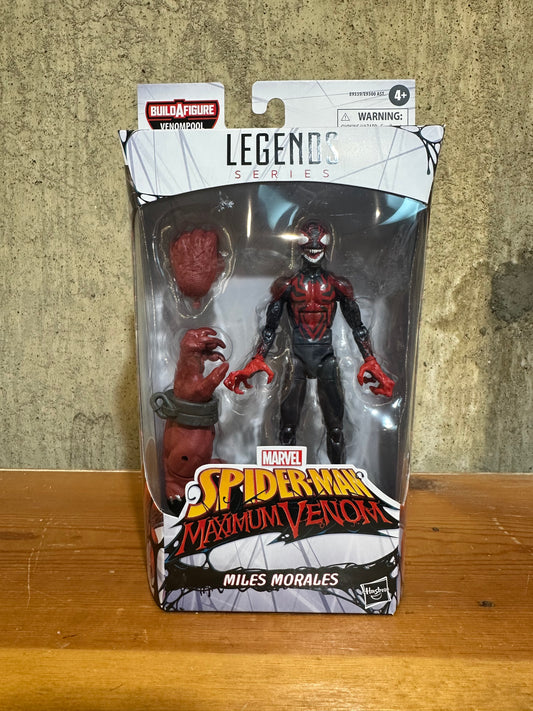 Miles Morales Marvel Legends Sealed Action Figure Toy Venompool Wave