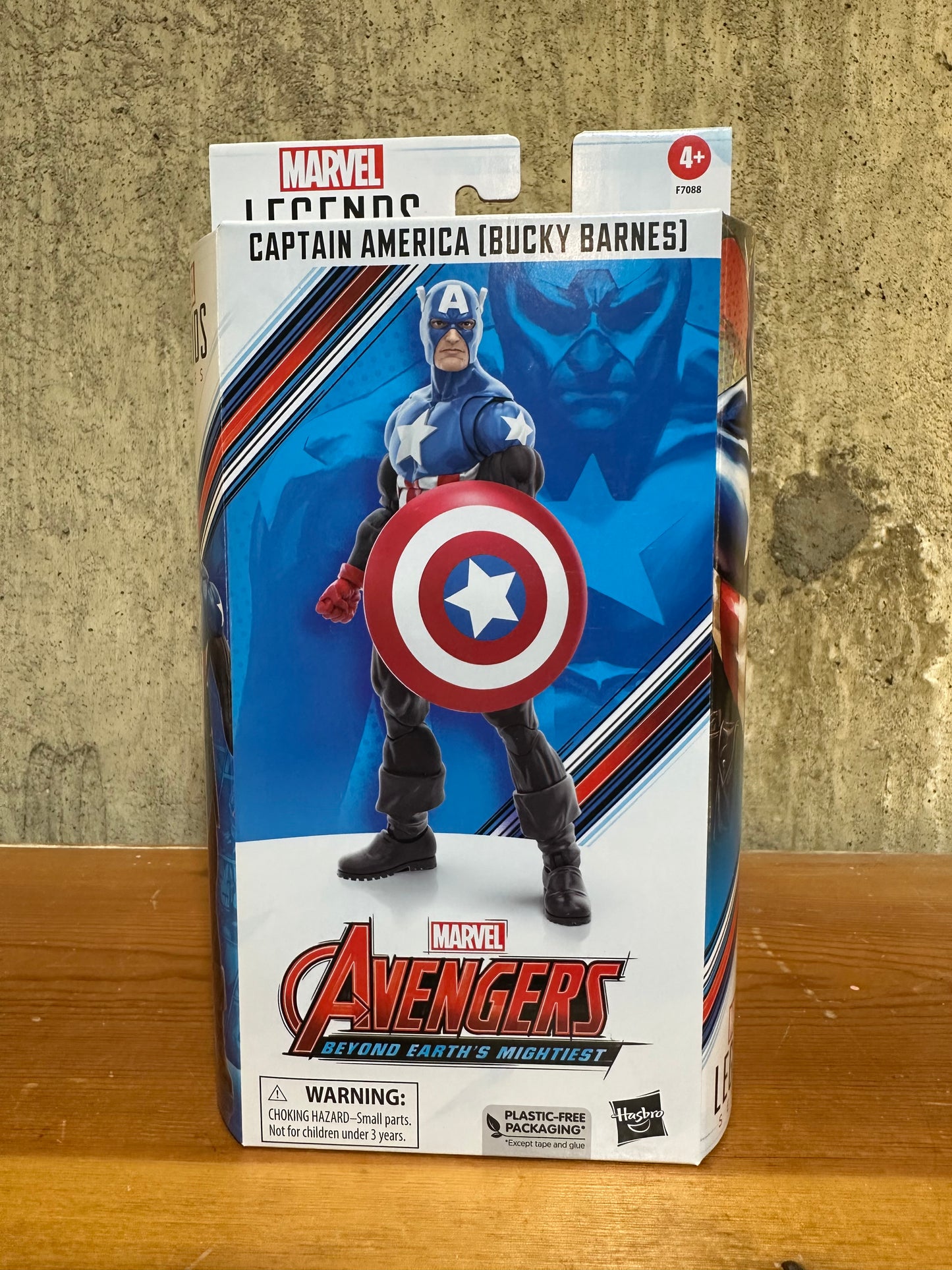 Bucky Barnes Captain America Sealed Marvel Legends Action Figure Toy